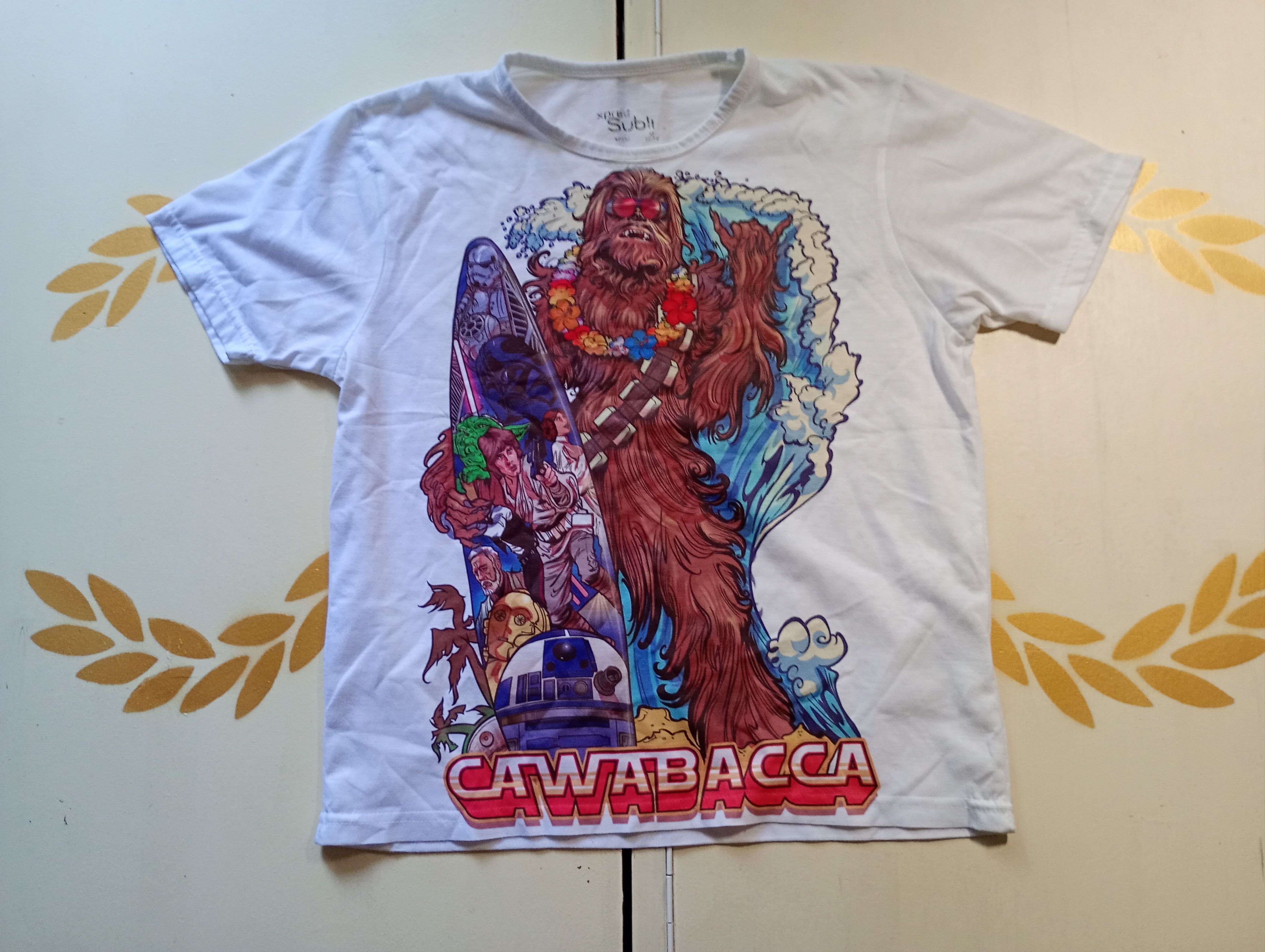 Other Star Wars Cawabacca Pop Art Print T-Shirt Size M / US 6-8 / IT 42-44 - 1 Thumbnail