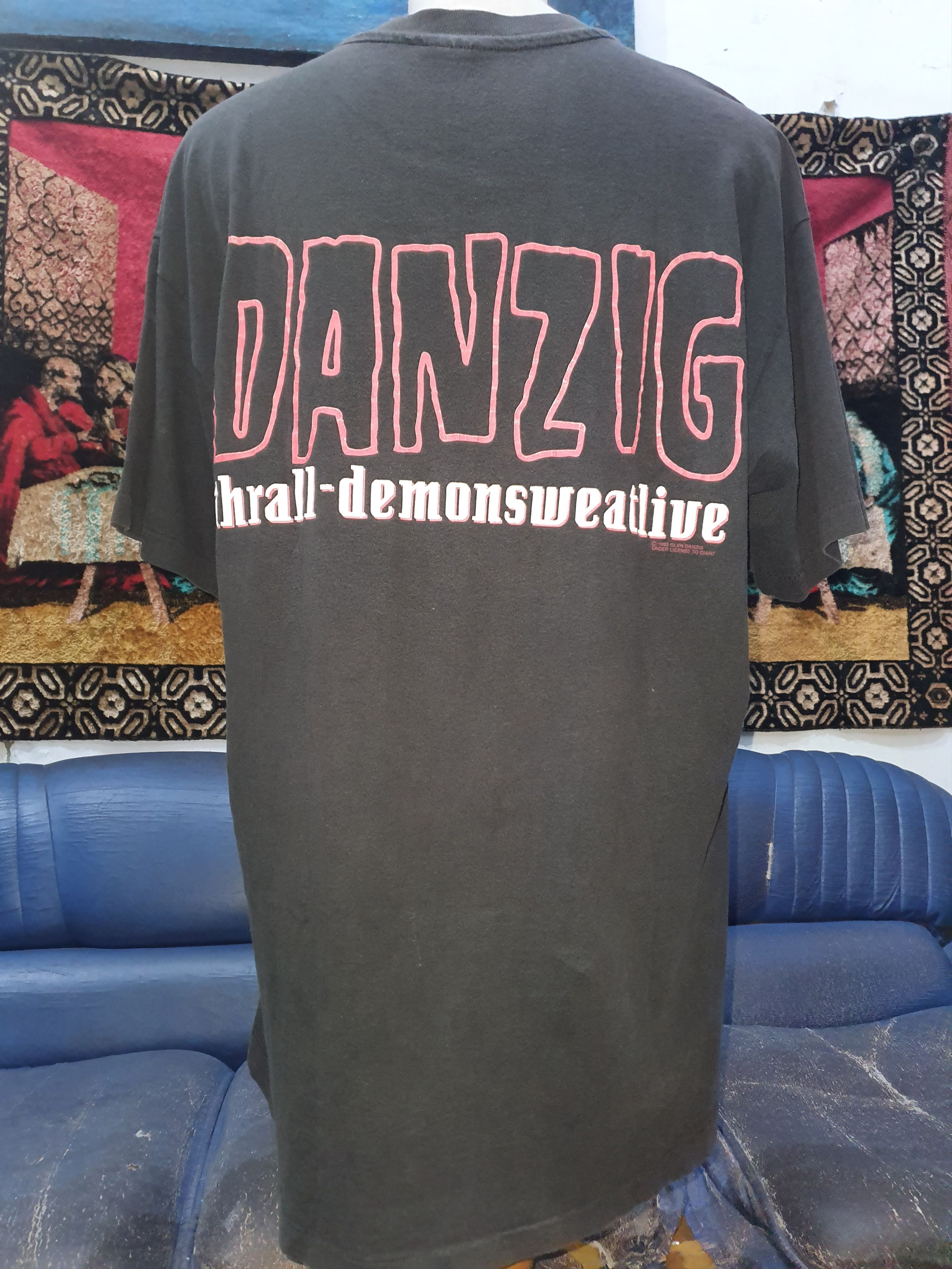 Misfits 🌹90s ' Danzig XL 🌹 Size US XL / EU 56 / 4 - 9 Thumbnail