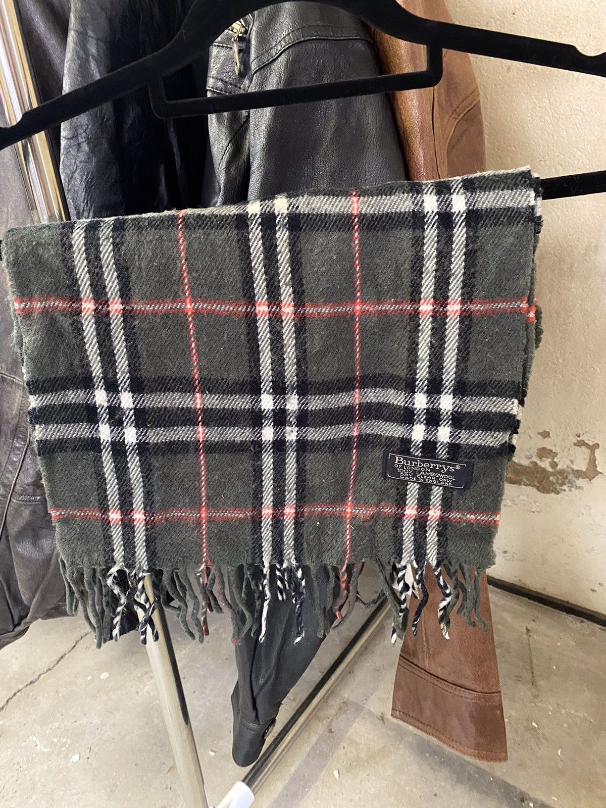 Other Leather bomber jacket paired with free Burberry scarf Size US XL / EU 56 / 4 - 2 Thumbnail