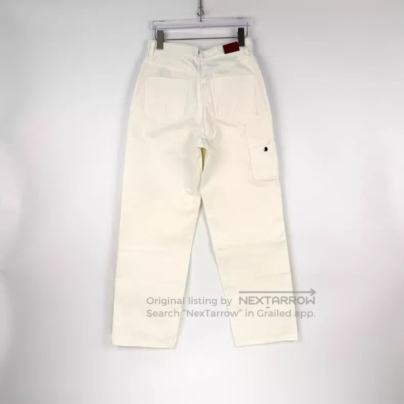 Hermes Hermes White Leather Tag Trousers Size 25" / US 0 / IT 36 - 4 Thumbnail