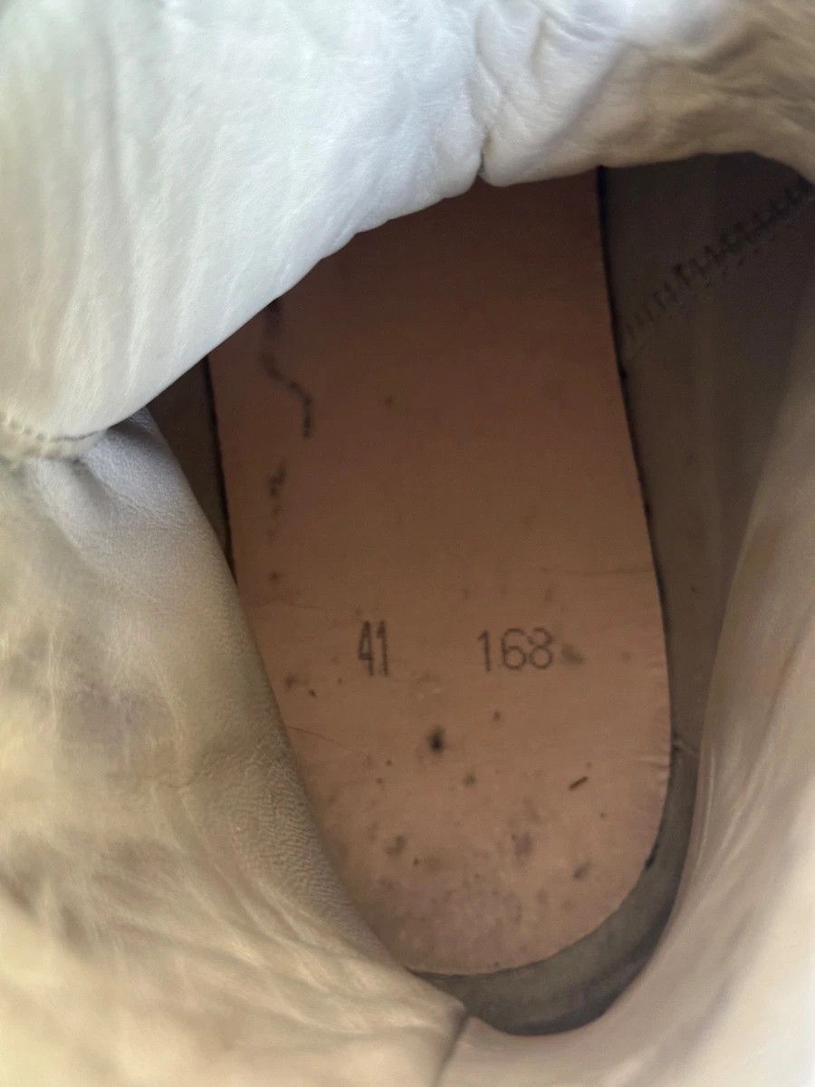 Maison Margiela Maison Margiela Future Navy Blue Wool 8 41 High Tops Size US 8 / EU 41 - 5 Thumbnail