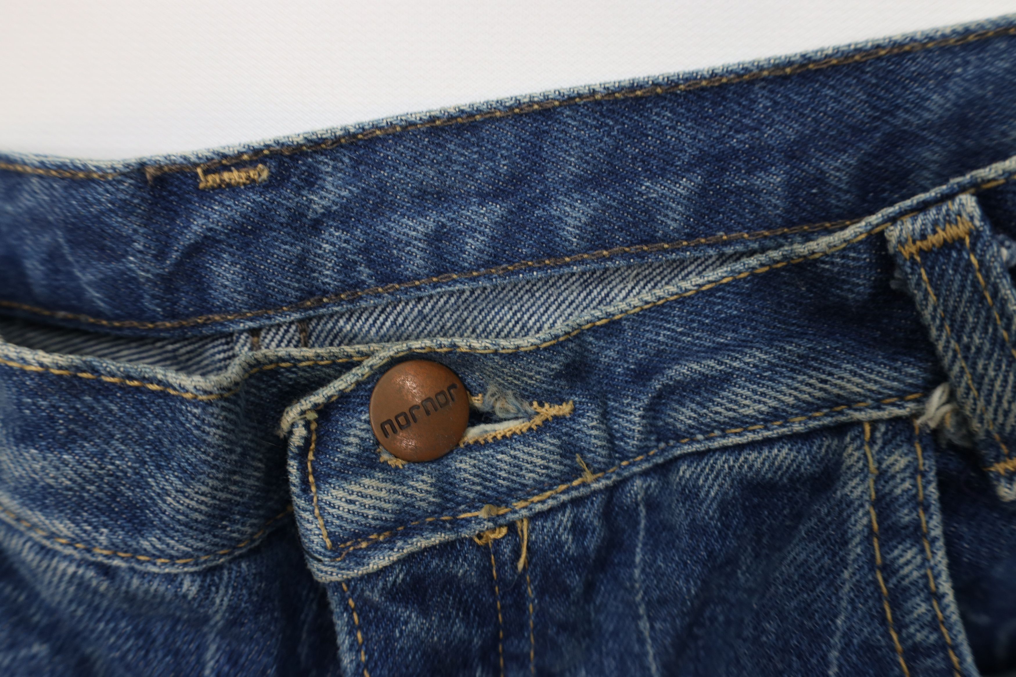 Vintage Vintage 90s Streetwear Acid Wash Tapered Leg Denim Jeans Size 36" / US 14 / IT 50 - 9 Thumbnail