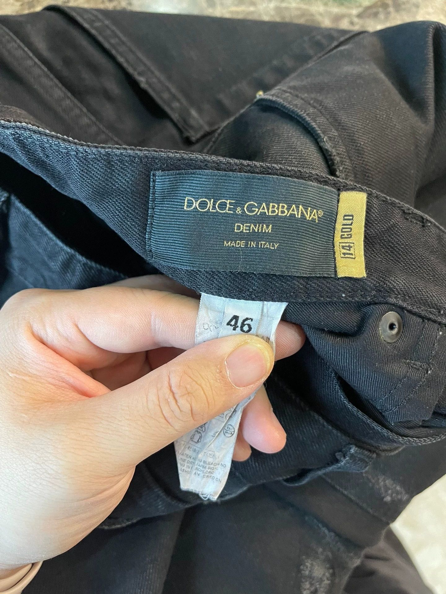 Dior DG Distressed Knee Jeans 46 Size US 30 / EU 46 - 7 Thumbnail
