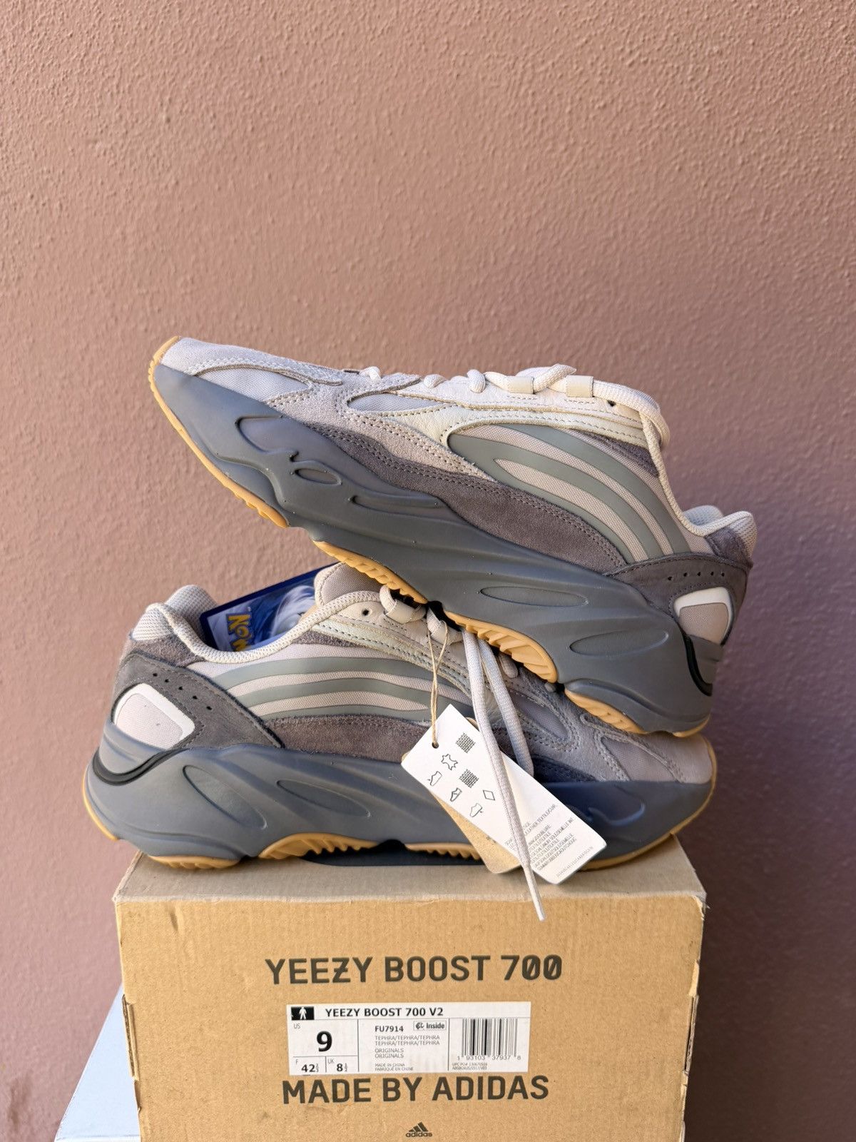 Yeezy Adidas Yeezy Boost 700 V2 Tephra Sneaker Shoes Size 9 Size US 9 / EU 42 - 6 Thumbnail