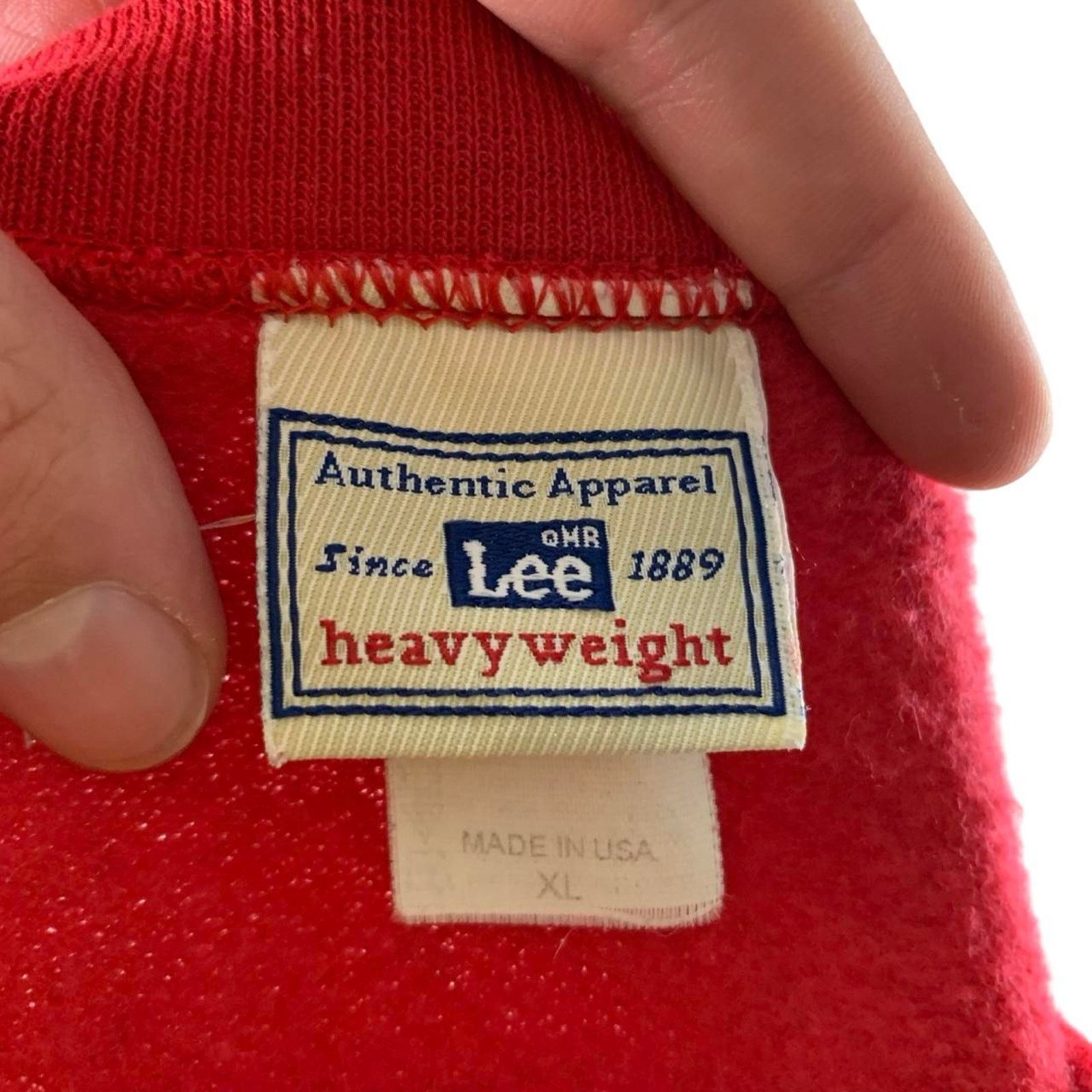 Lee × Vintage Vintage 90s Jesus Embroidered Crewneck Sweatshirt Size US XL / EU 56 / 4 - 4 Thumbnail