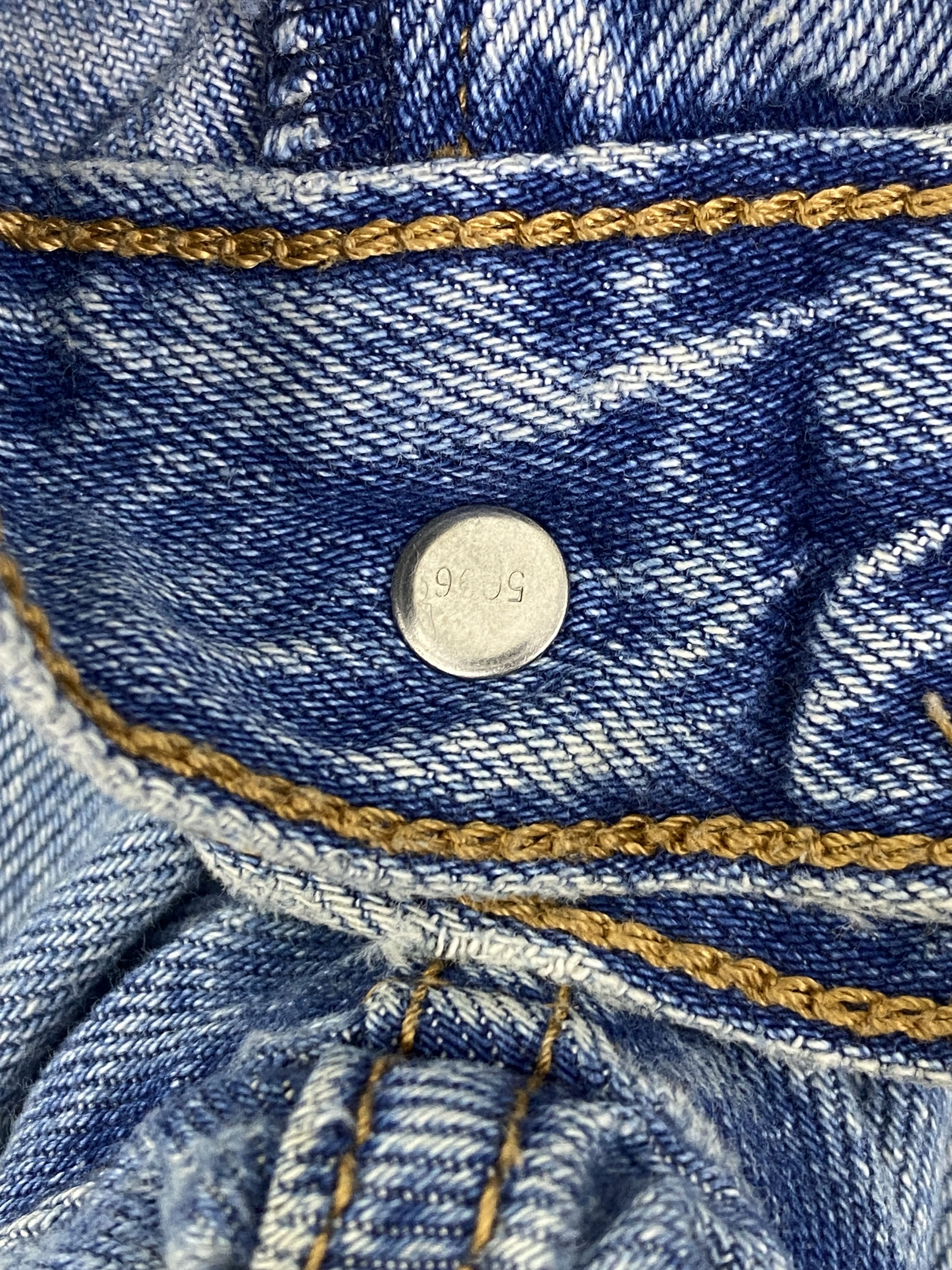 Levi's Vintage Levis Rib Cage Straight Button Fly Jeans DP2764 Size US 26 / EU 42 - 20 Thumbnail