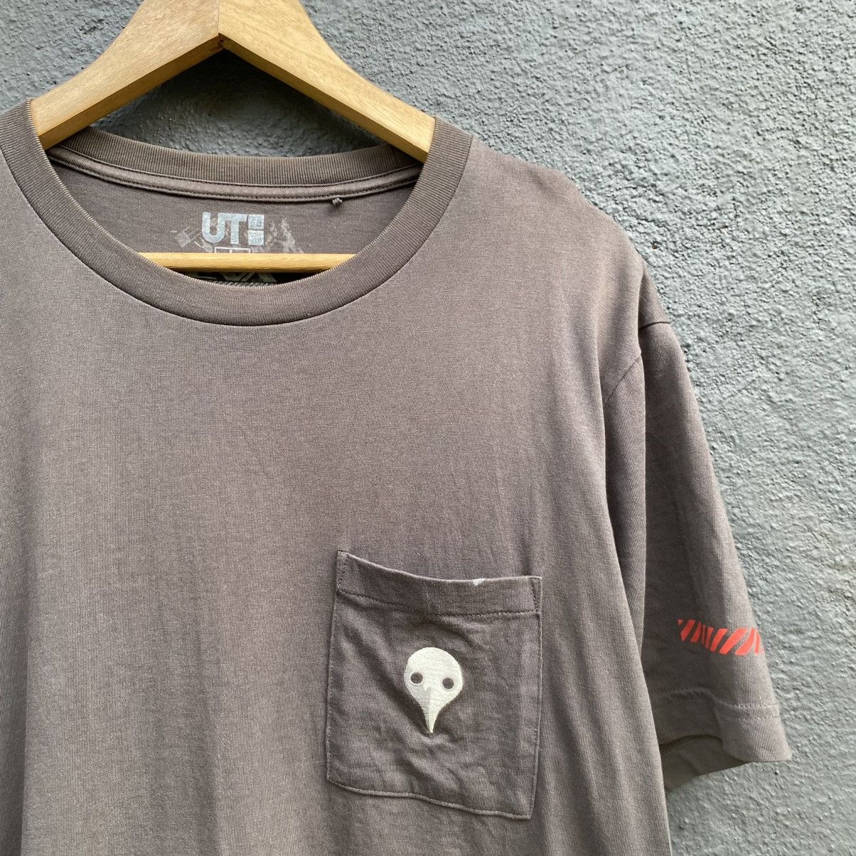 Anime Thrashed Faded Evangelion X Uniqlo Tee Size US L / EU 52-54 / 3 - 4 Thumbnail