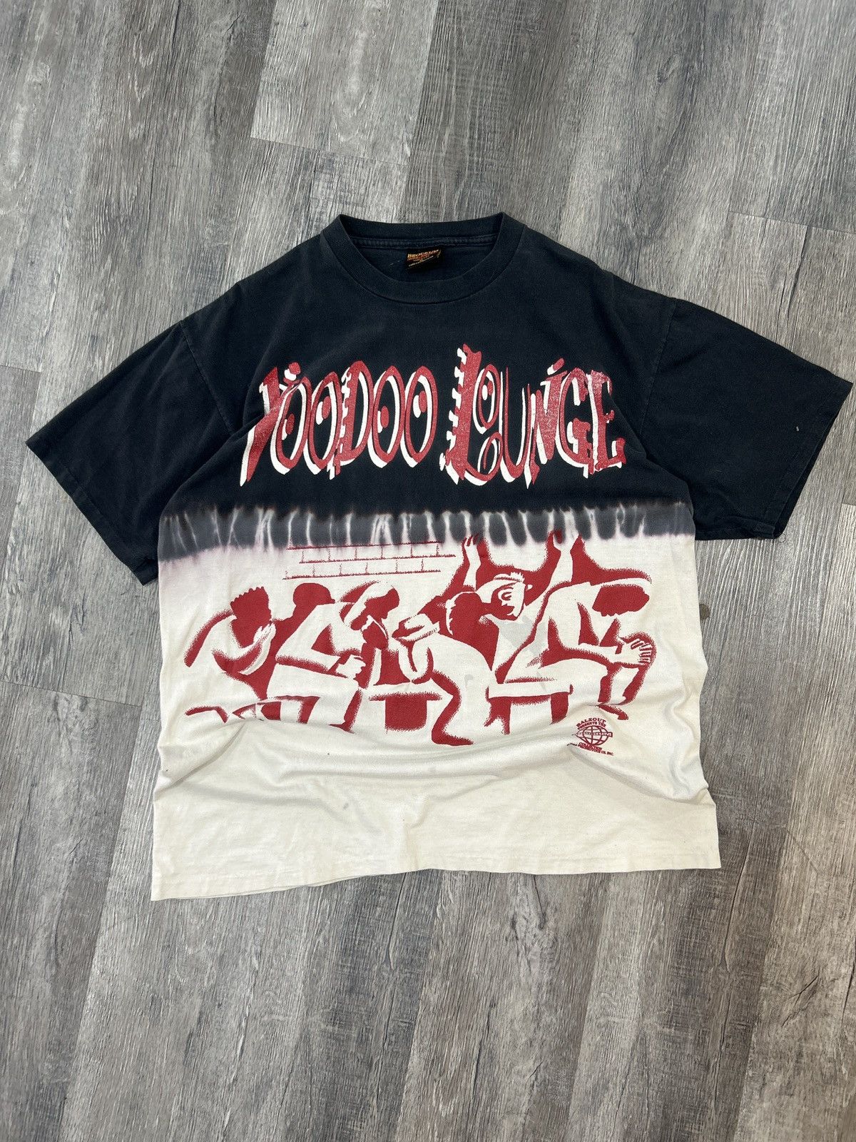 Band Tees × Vintage Vintage Rolling Stones Voodoo Lounge Band Shirt Size US XL / EU 56 / 4 - 2 Thumbnail