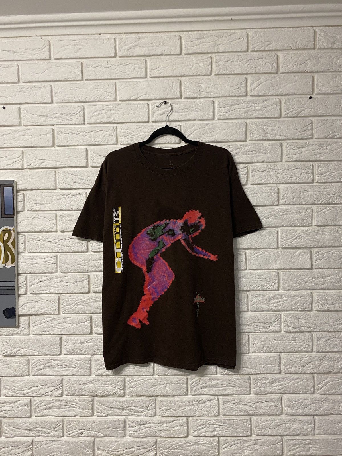 Travis Scott Cactus Trails Digital T- Shirt Brown