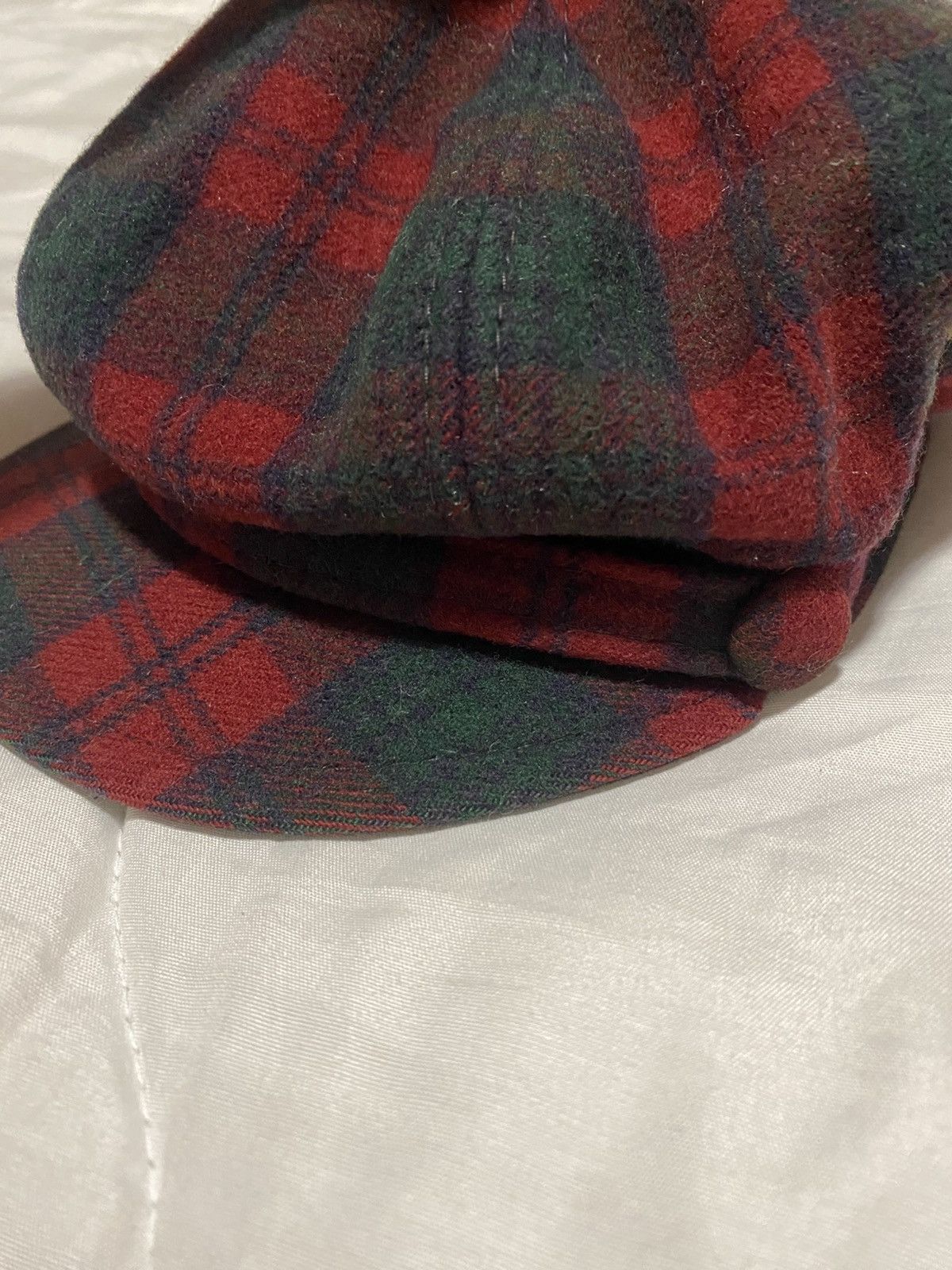 Vintage Cap Vintage atelier Nattier Paris wool cashmere luxury Size ONE SIZE - 4 Thumbnail