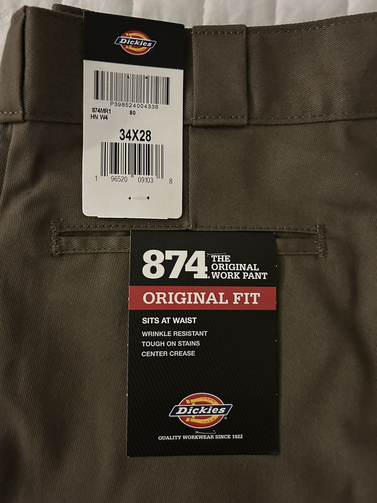 Dickies Dickies 874 Work Pant - Light Brown Size US 34 / EU 50 - 2 Thumbnail