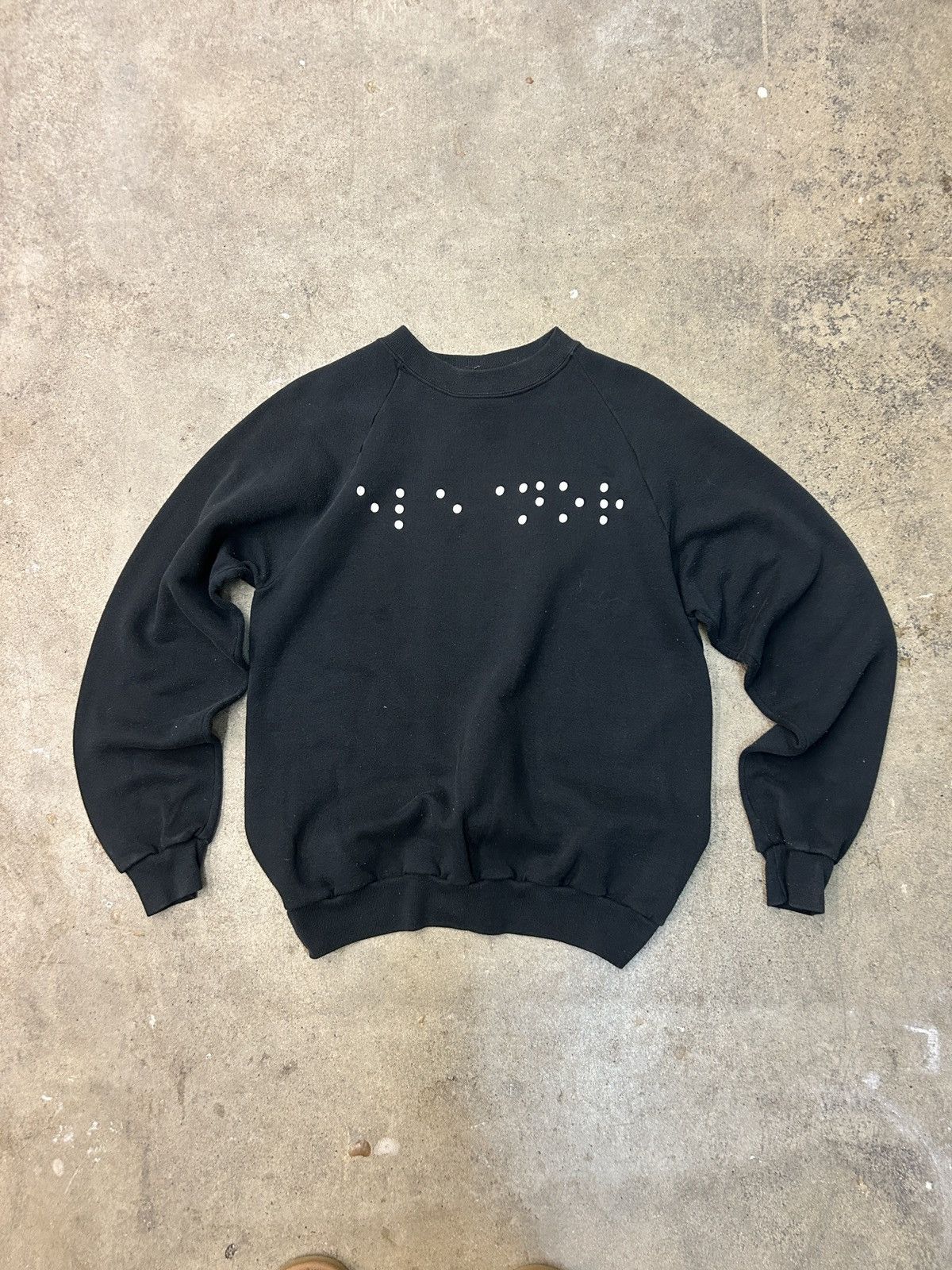 Vintage 80s Vintage Eye Care Crewneck Brail WSAEC Medium Size US M / EU 48-50 / 2 - 2 Thumbnail