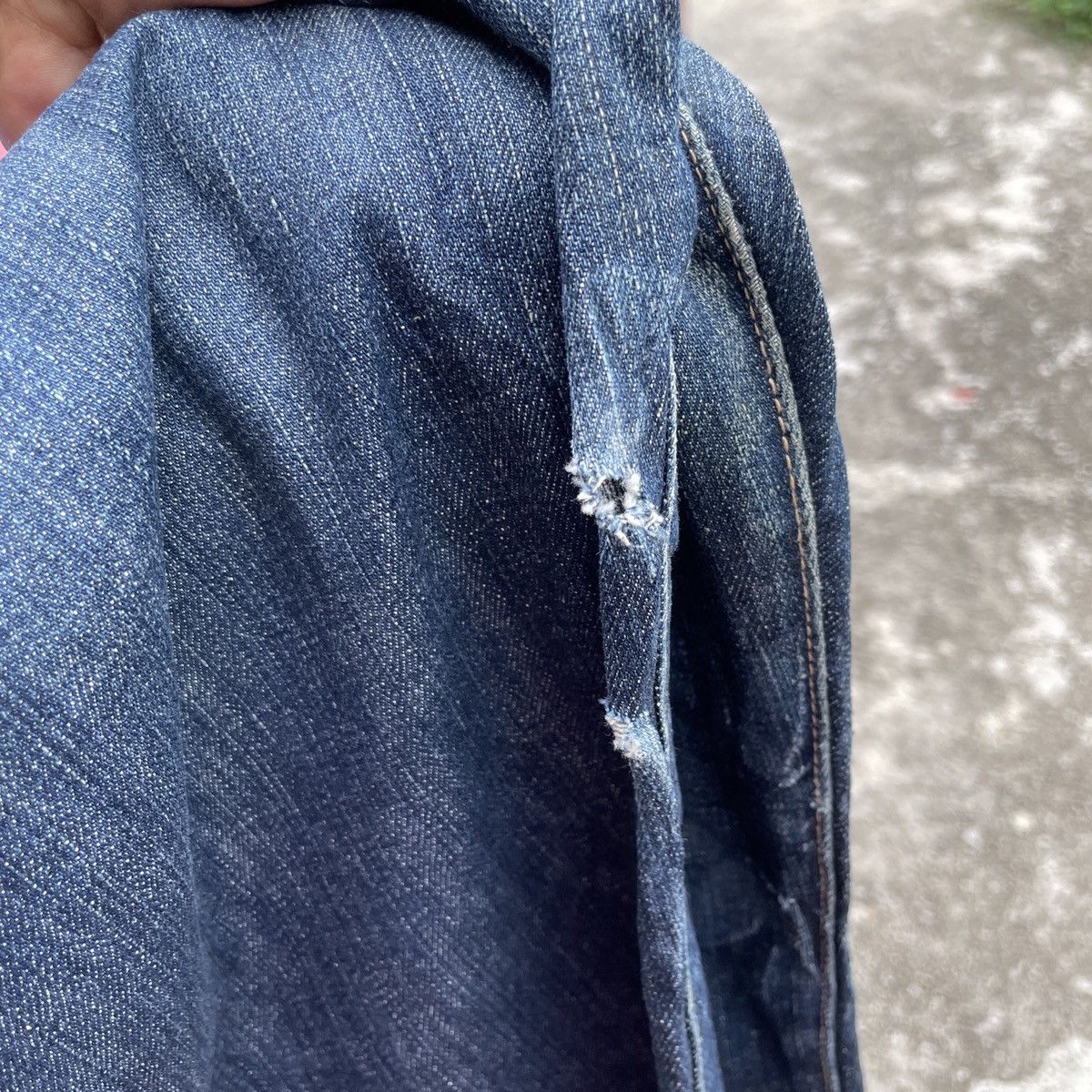 Japanese Brand Vintage Dominate Handcrafted Buckle Denim Size US 34 / EU 50 - 11 Thumbnail
