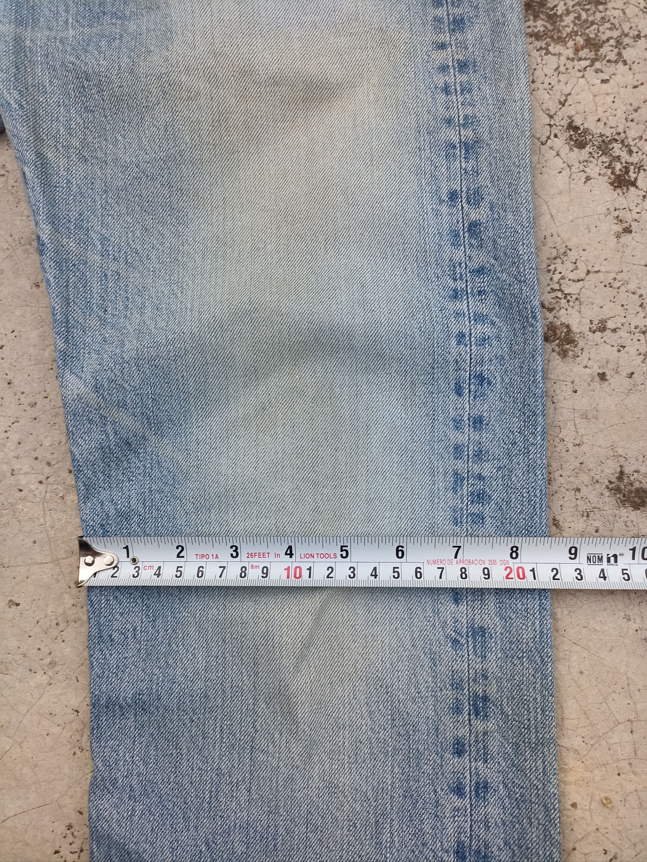 Le Grande Bleu (L.G.B.) Vintage LGB distressed jeans Blue Blue Japan mud washed Size US 30 / EU 46 - 20 Thumbnail