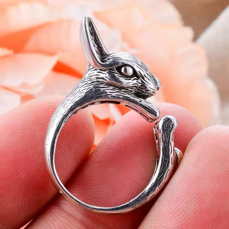 Jewelry Lovely Rabbit Rings Size ONE SIZE - 4 Thumbnail