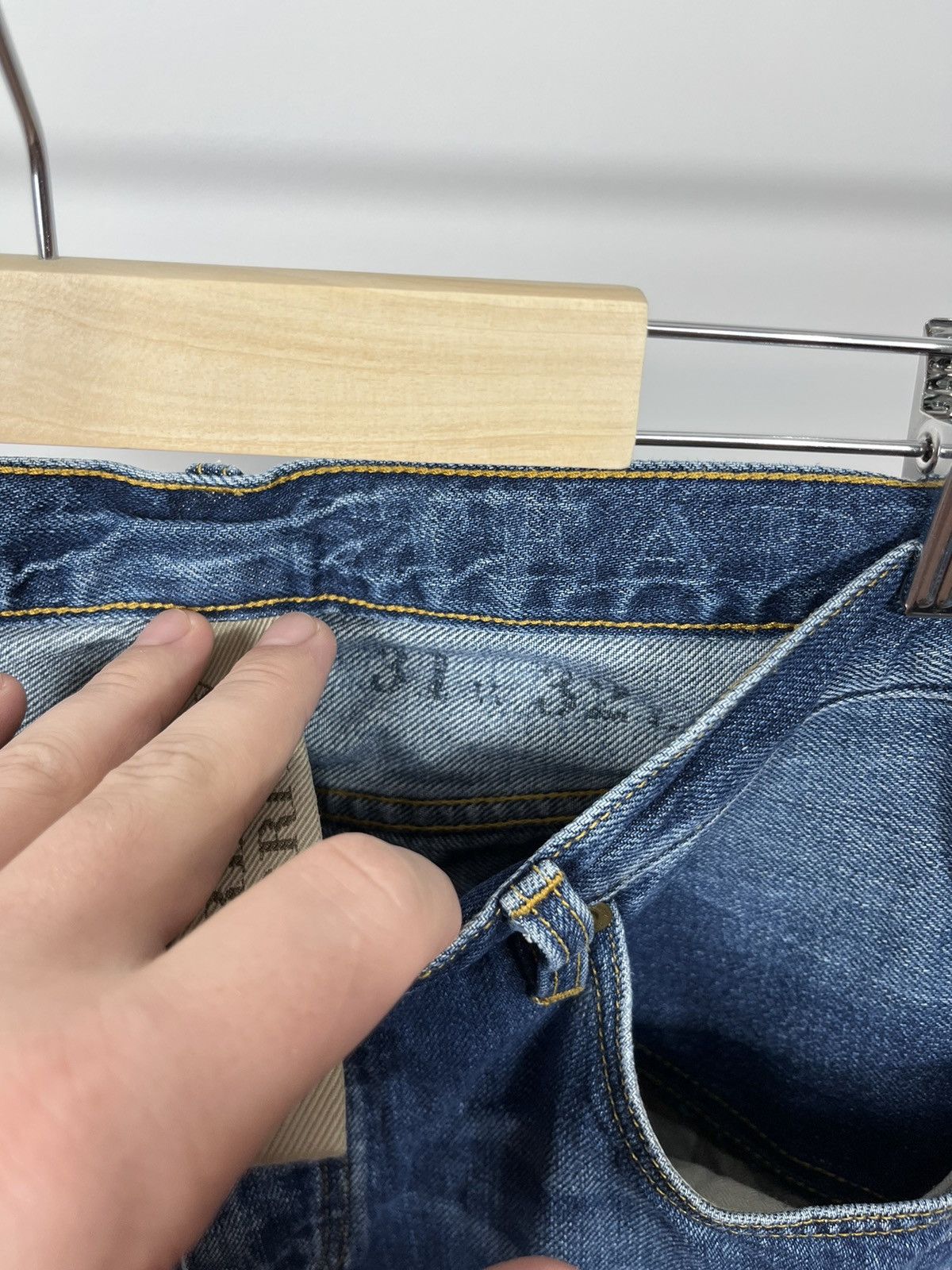 Burberry × Vintage Vintage Burberry Brit Jeans with metal logo Size US 31 - 5 Thumbnail