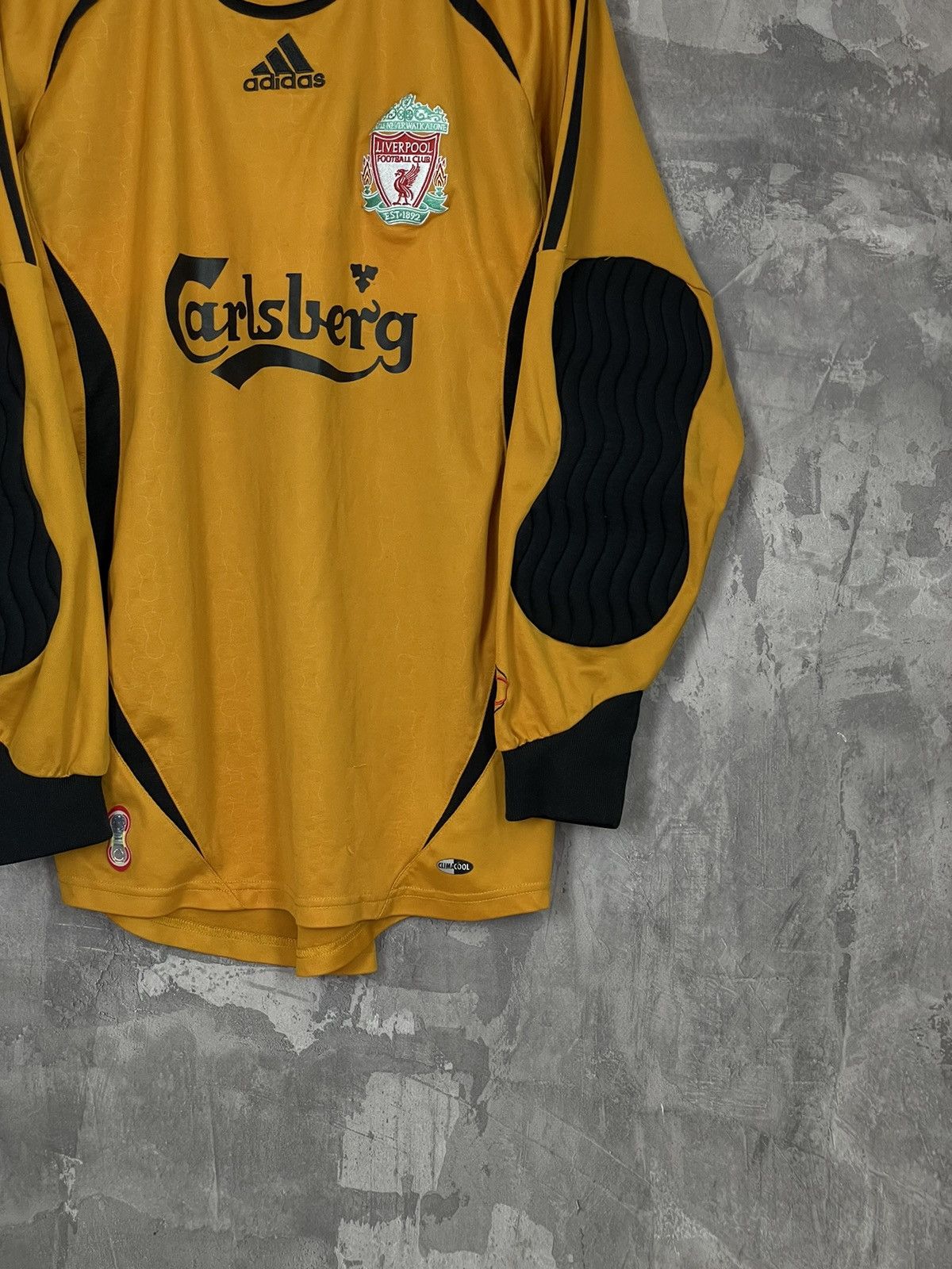 Adidas × Vintage 2007 Vintage Liverpool Adidas Soccer Jersey Long Sleeve Size US S / EU 44-46 / 1 - 6 Thumbnail