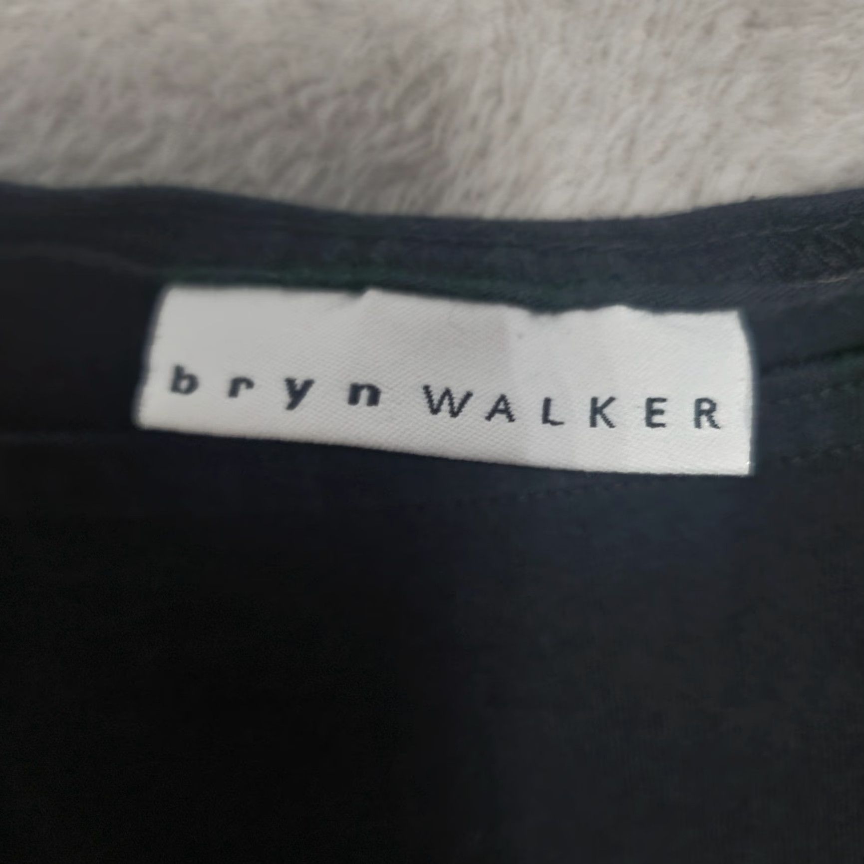 Vintage VINTAGE Bryn Walker Top Women M Black Organic Cotton Long Sleeve Relaxed Minimalist Size M / US 6-8 / IT 42-44 - 3 Thumbnail