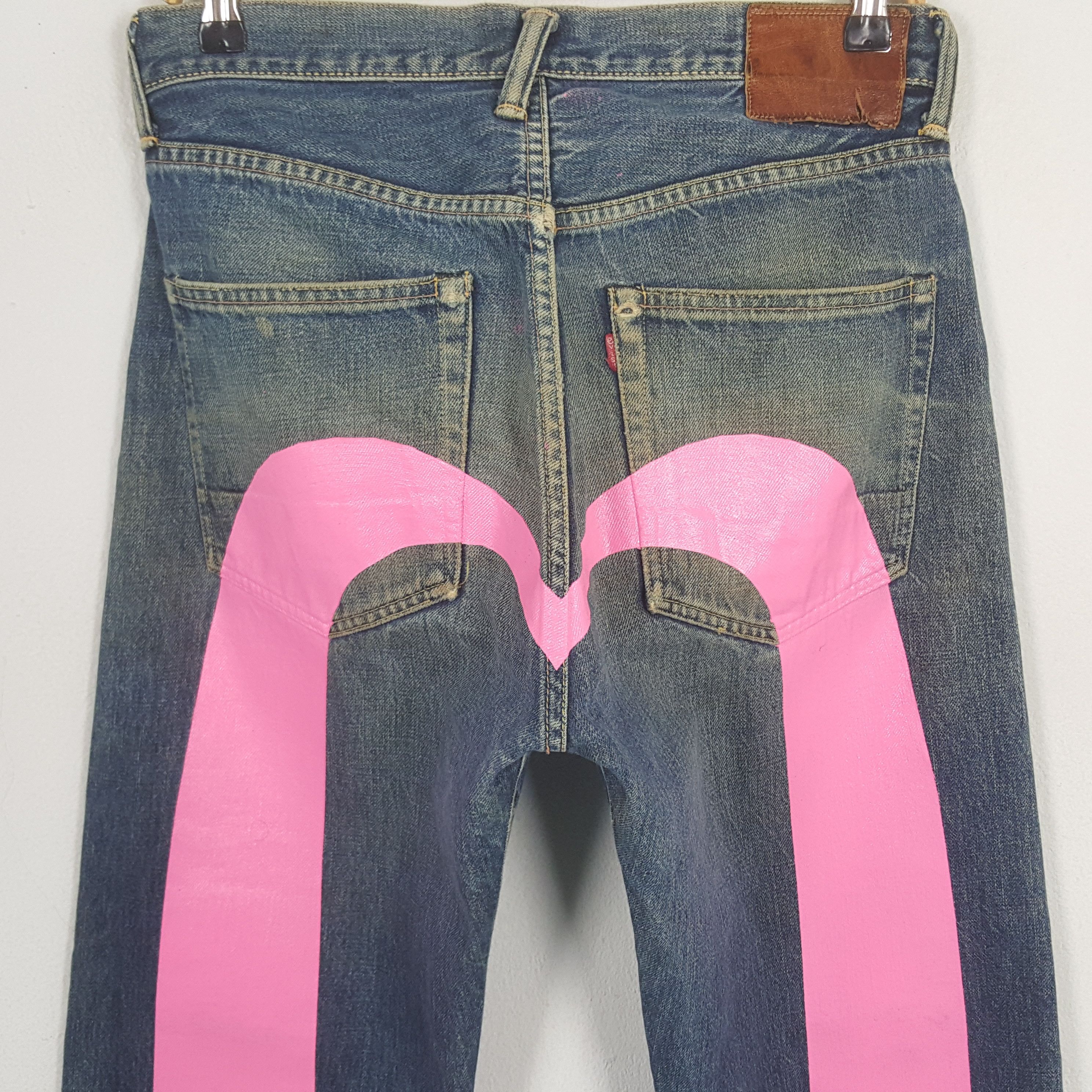 Evisu Vintage Hysteric Glamour Japanese Denim C280N25 Size US 29 - 2 Thumbnail