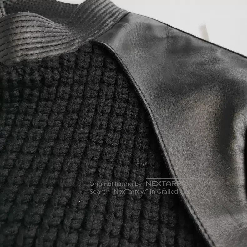 Valentino Valentino Cowhide patchwork cotton wool blend leather jack Size S / US 4 / IT 40 - 3 Thumbnail