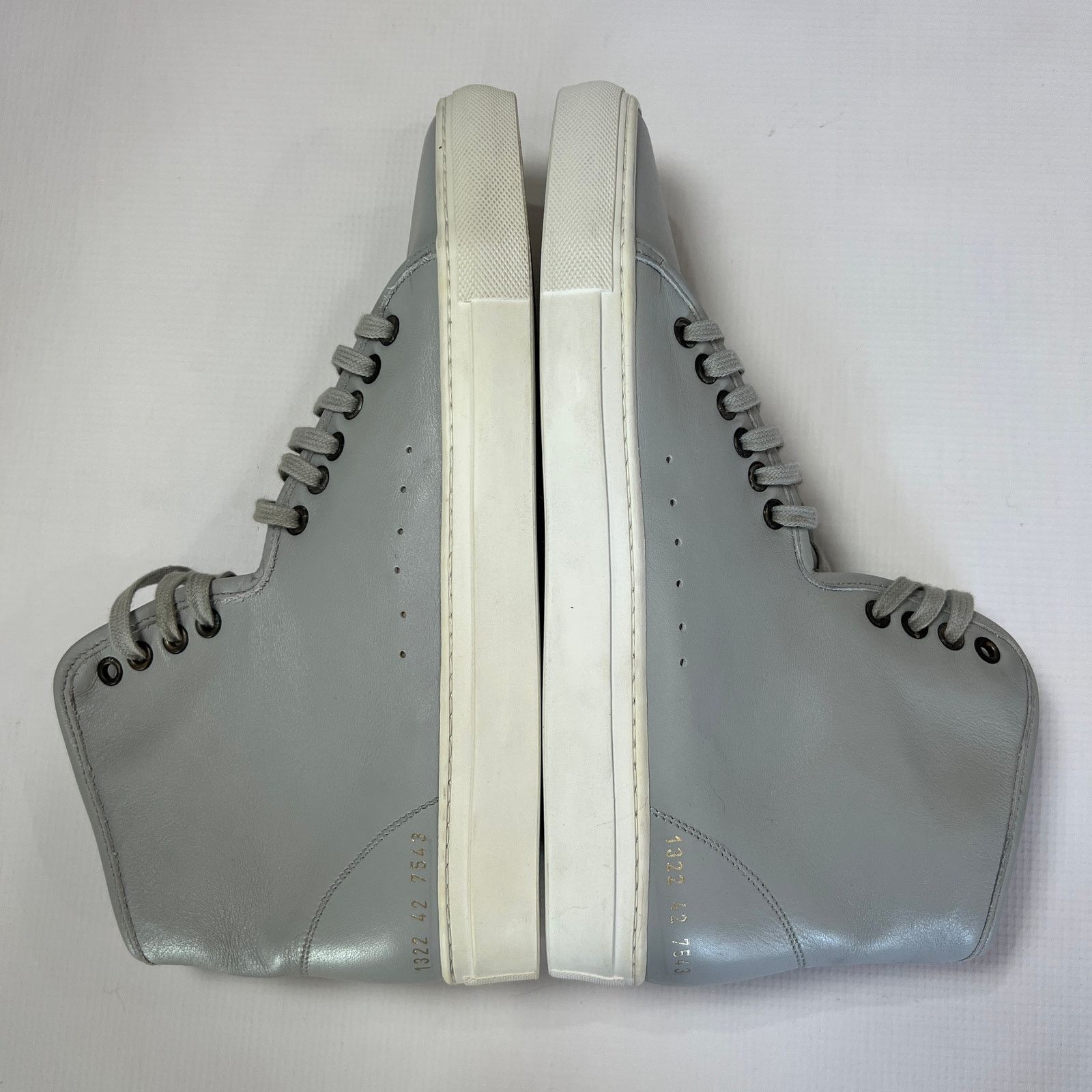 Common Projects Common Projects Tournament High Top Sneakers EU42 Grey ITALY Size US 9 / EU 42 - 13 Thumbnail