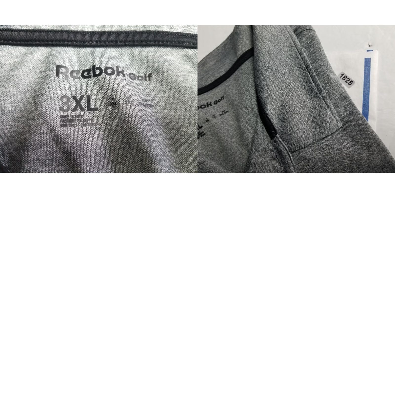 Reebok Reebok Golf Shirt Men 3XL Gray Collared Polo Shirt Polo Shirt Shirt Gray Embroidered Logo Sports All Seasons Golf Men 3XL World Size US XXL / EU 58 / 5 - 8 Thumbnail