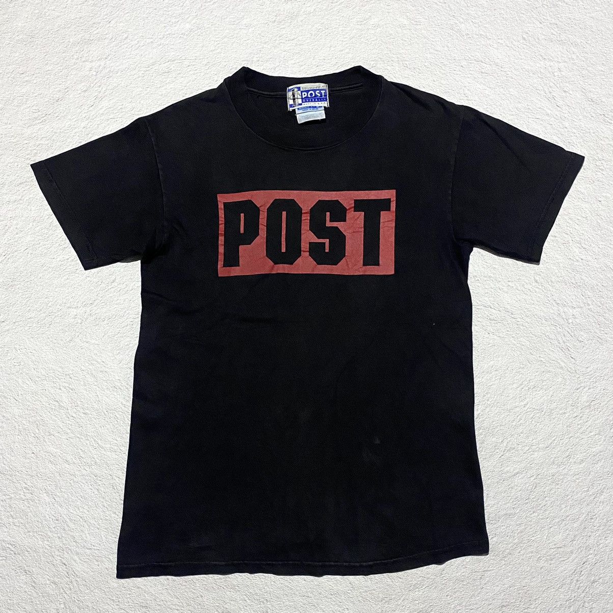 Post Overalls 💥RARE💥 Vintage post overalls hanes Tshirt Size US S / EU 44-46 / 1 - 1 Thumbnail