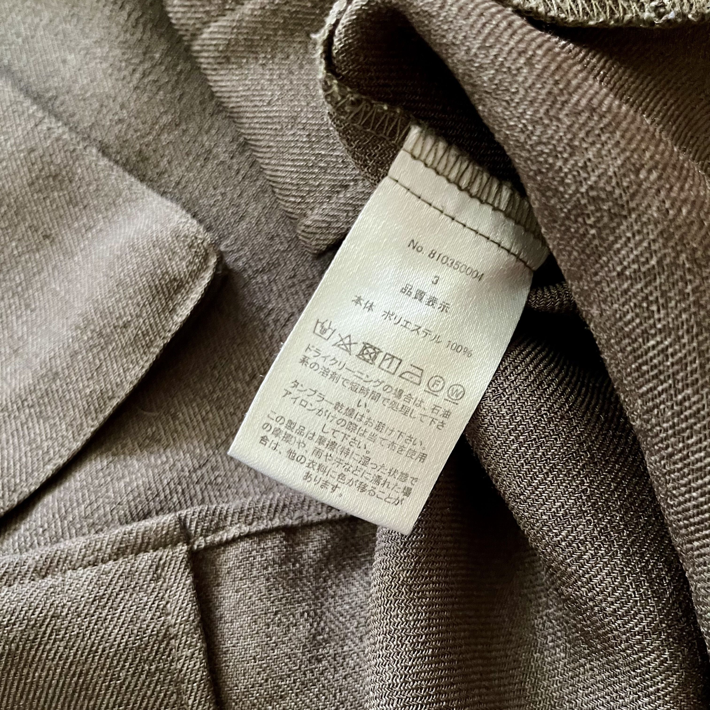 Number (N)ine Number Nine olive oversized shirt Size US L / EU 52-54 / 3 - 6 Thumbnail