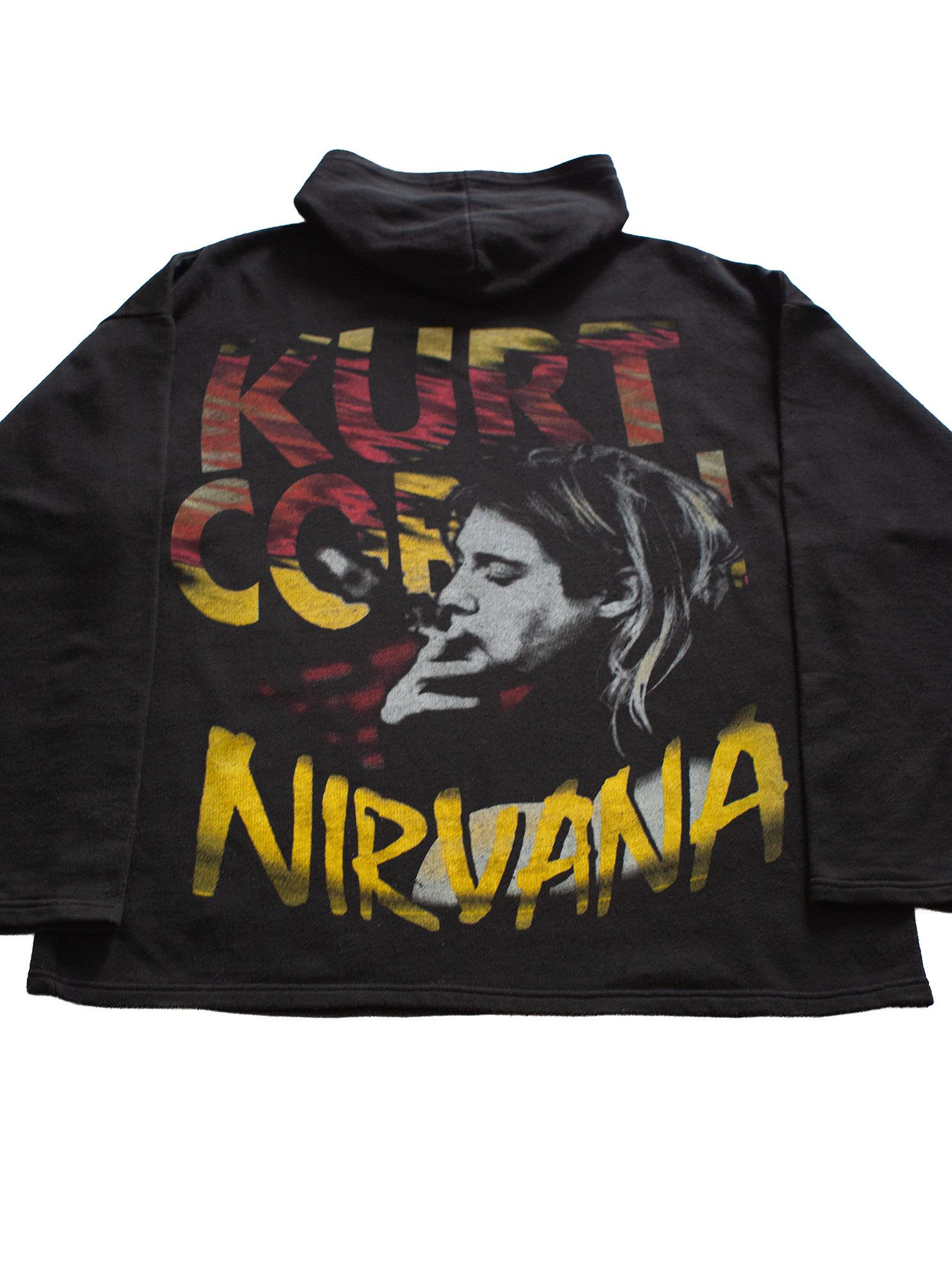 Band Tees Vintage 90s Nirvana / Kurt Cobain Euro Boot Band Hoodie Size US XL / EU 56 / 4 - 6 Thumbnail