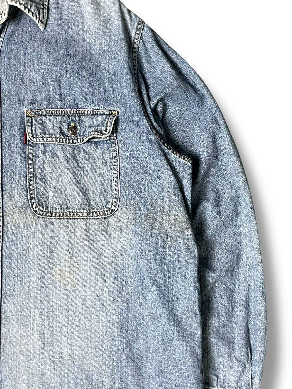 Edwin × Vintage Edwin Men’s Denim Shirt (54) Size US XL / EU 56 / 4 - 6 Thumbnail