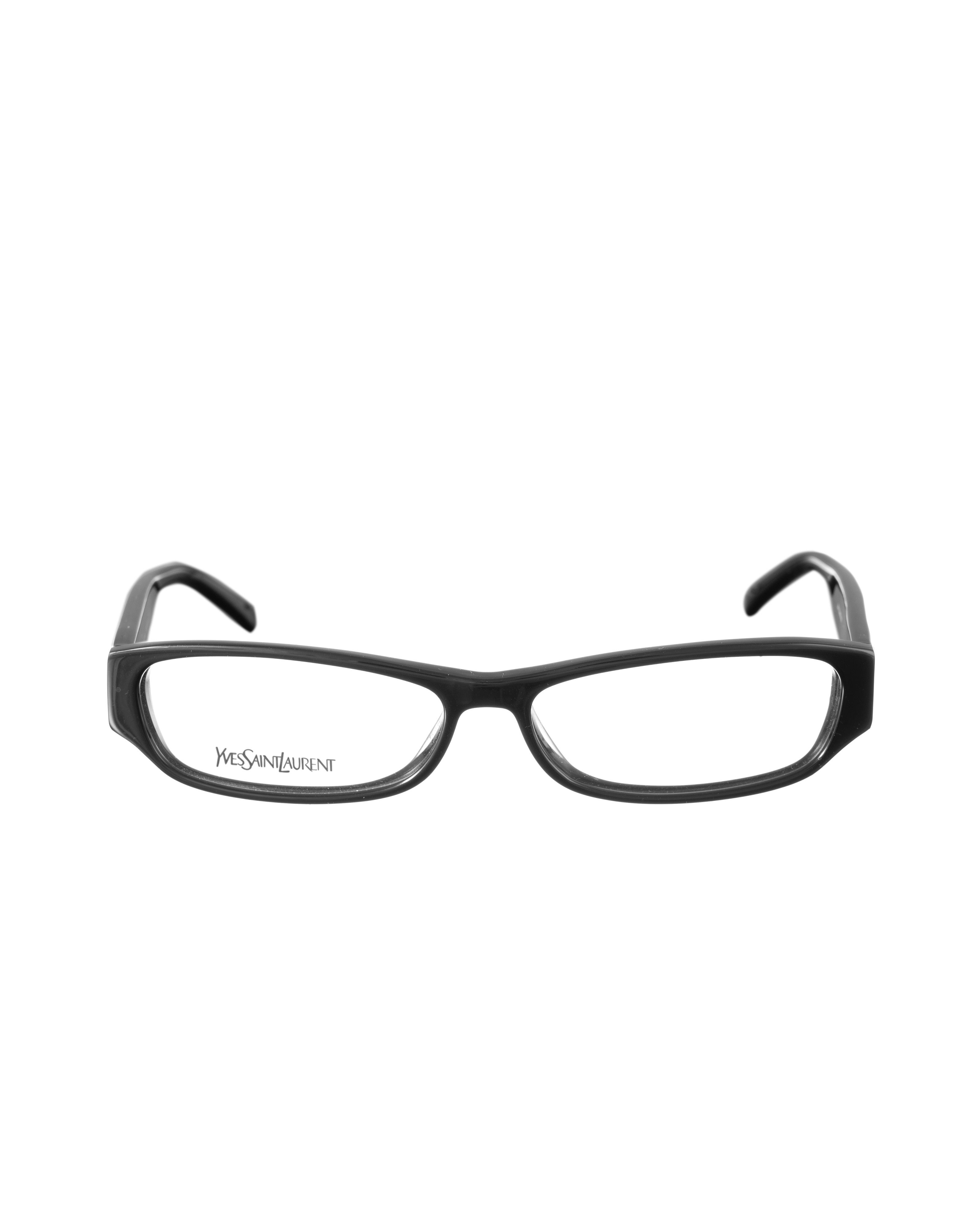 Yves Saint Laurent Yves Saint Laurent 00s Black Glasses with Gold Studs Size ONE SIZE - 2 Thumbnail
