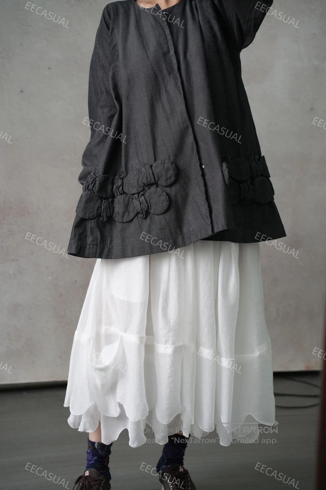CDG by Comme des Garcons Gray CDG Oversized Bow A. Size M / US 6-8 / IT 42-44 - 6 Thumbnail