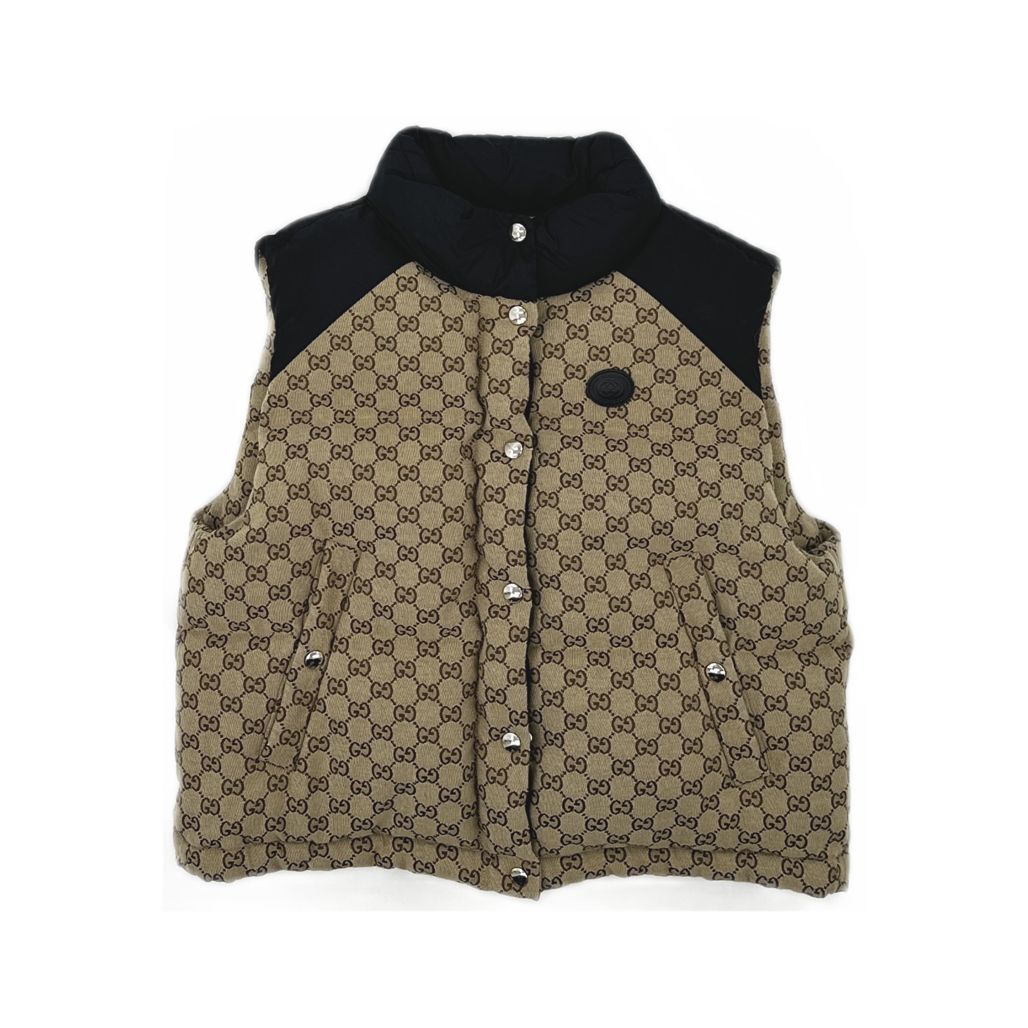 Gucci Gucci GG Monogram Puffer Vest Size 38 Size XS / US 0-2 / IT 36-38 - 1 Thumbnail