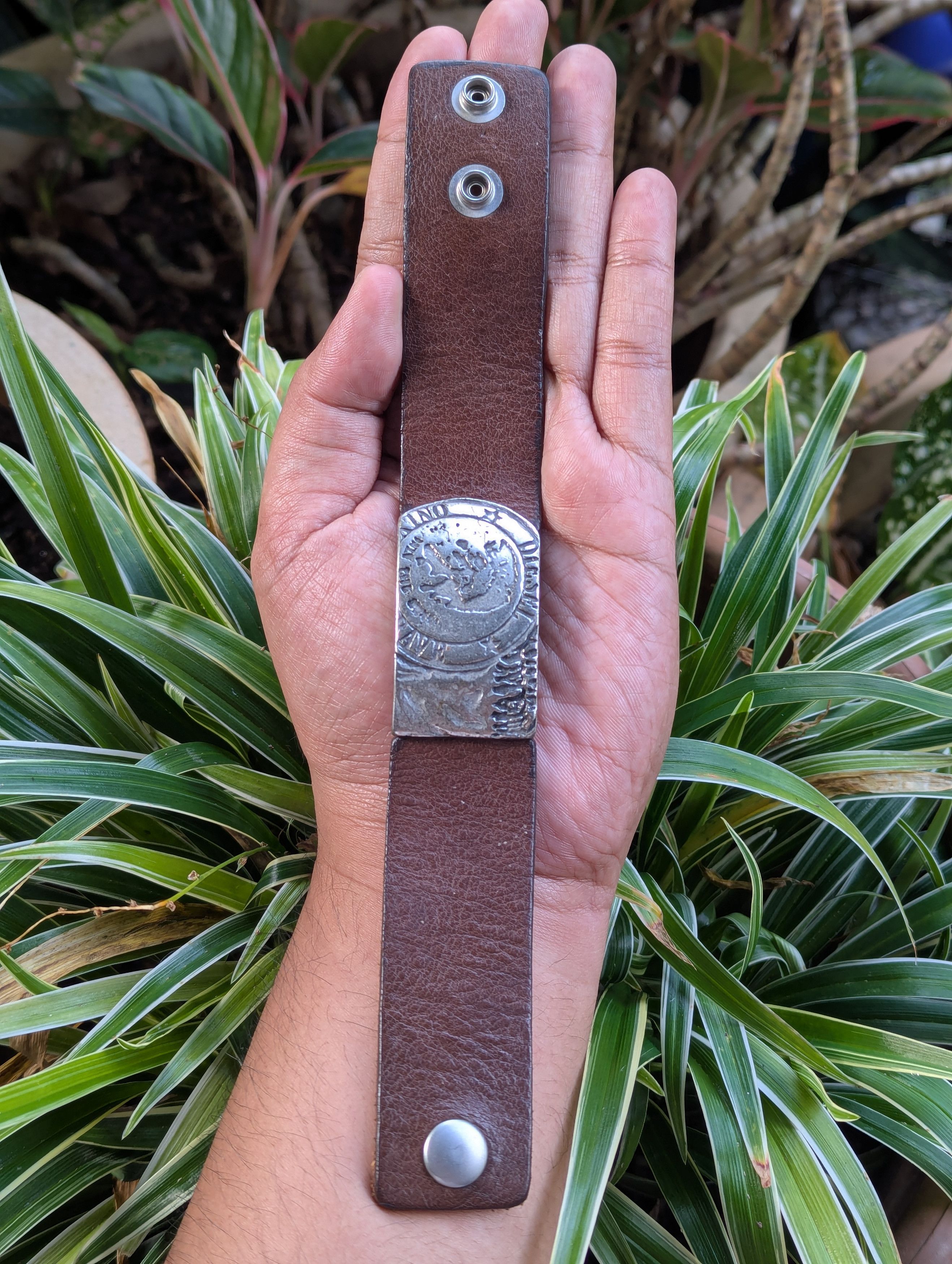 Diesel Vintage Diesel Y2K Leather Bracelet Size ONE SIZE - 4 Thumbnail