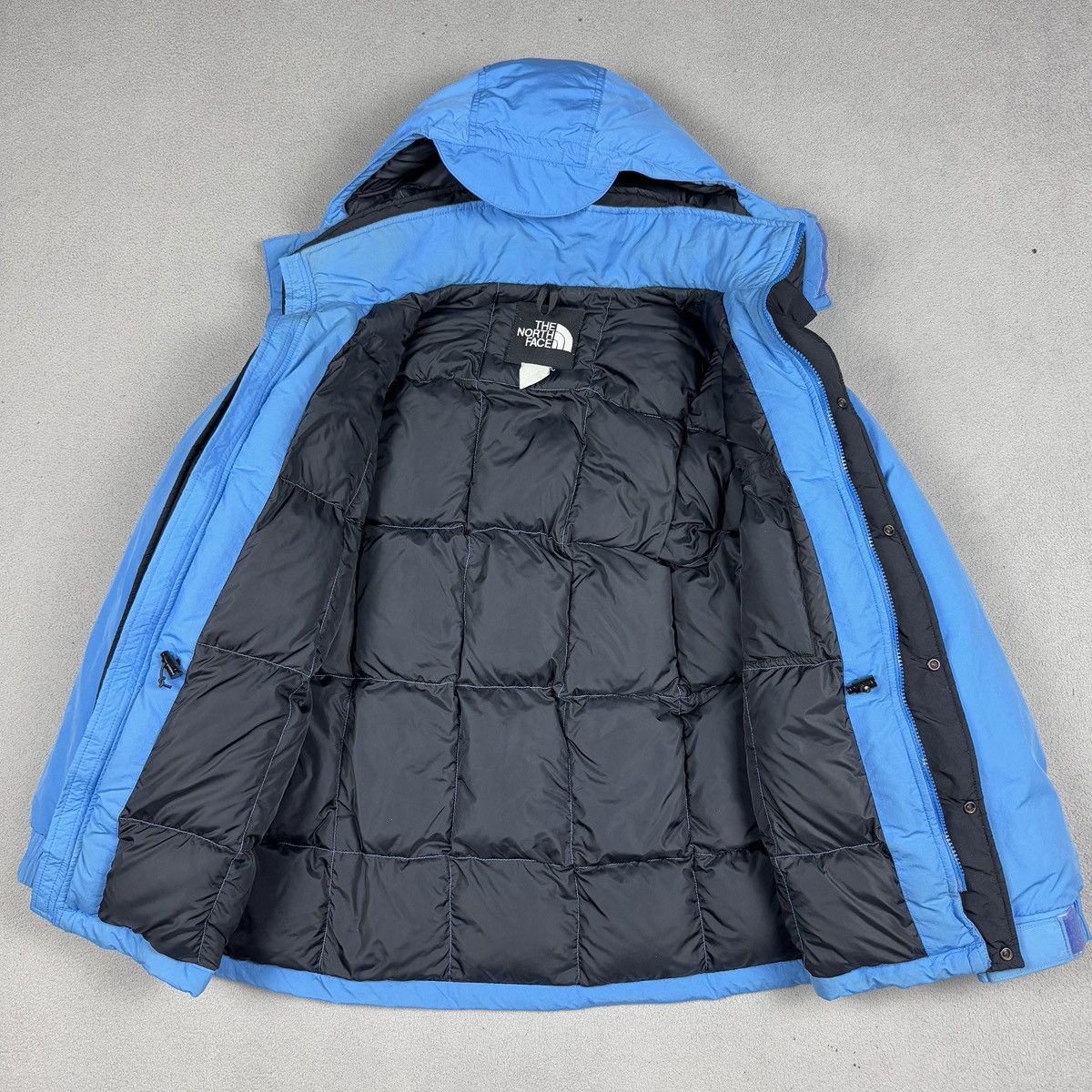 The North Face Vintage The North Face Blue Puffy Down Parka Jacket M Size US M / EU 48-50 / 2 - 4 Thumbnail