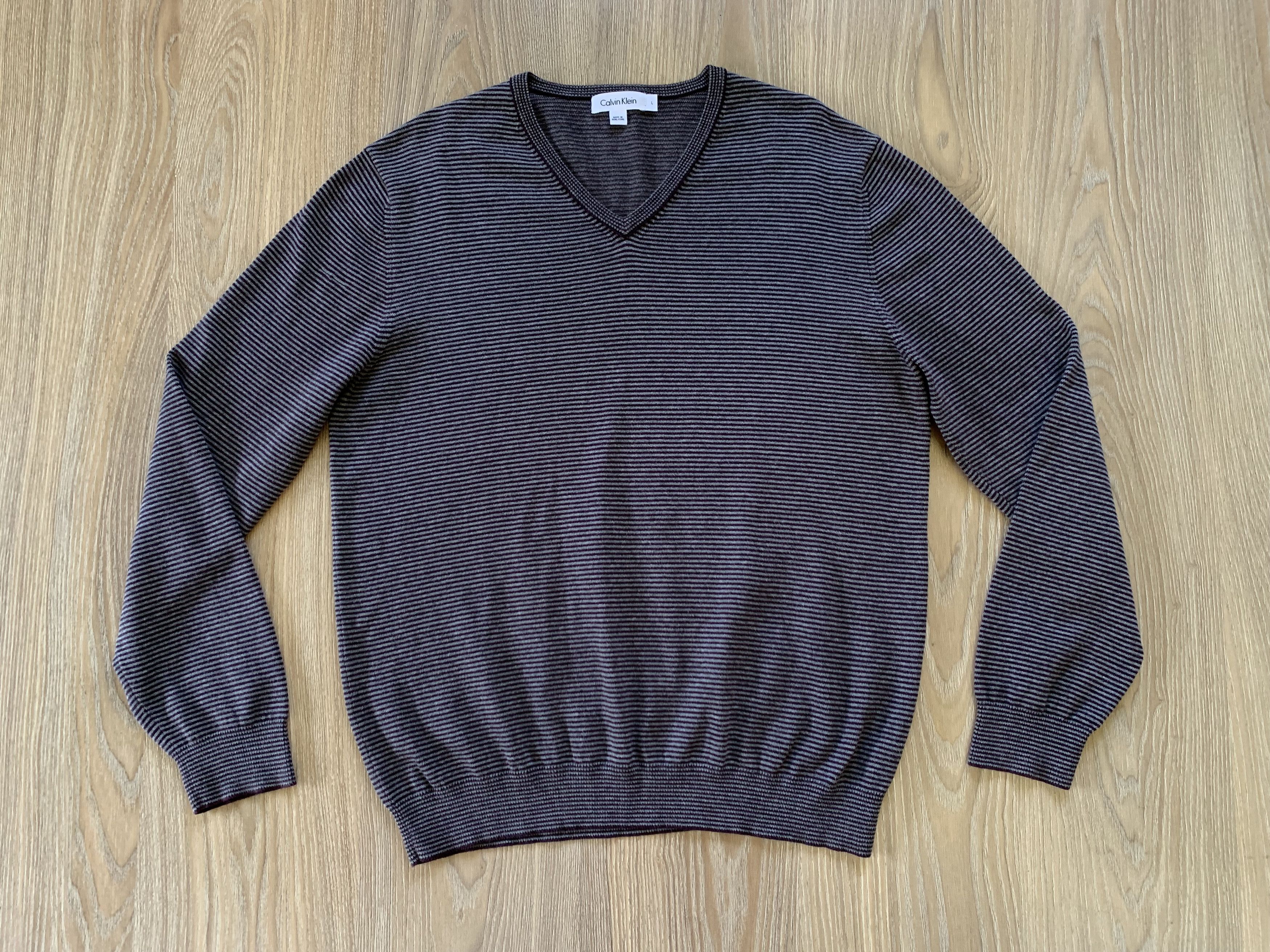 Calvin Klein × Vintage Calvin Klein Vintage Pullover Size US L / EU 52-54 / 3 - 2 Thumbnail