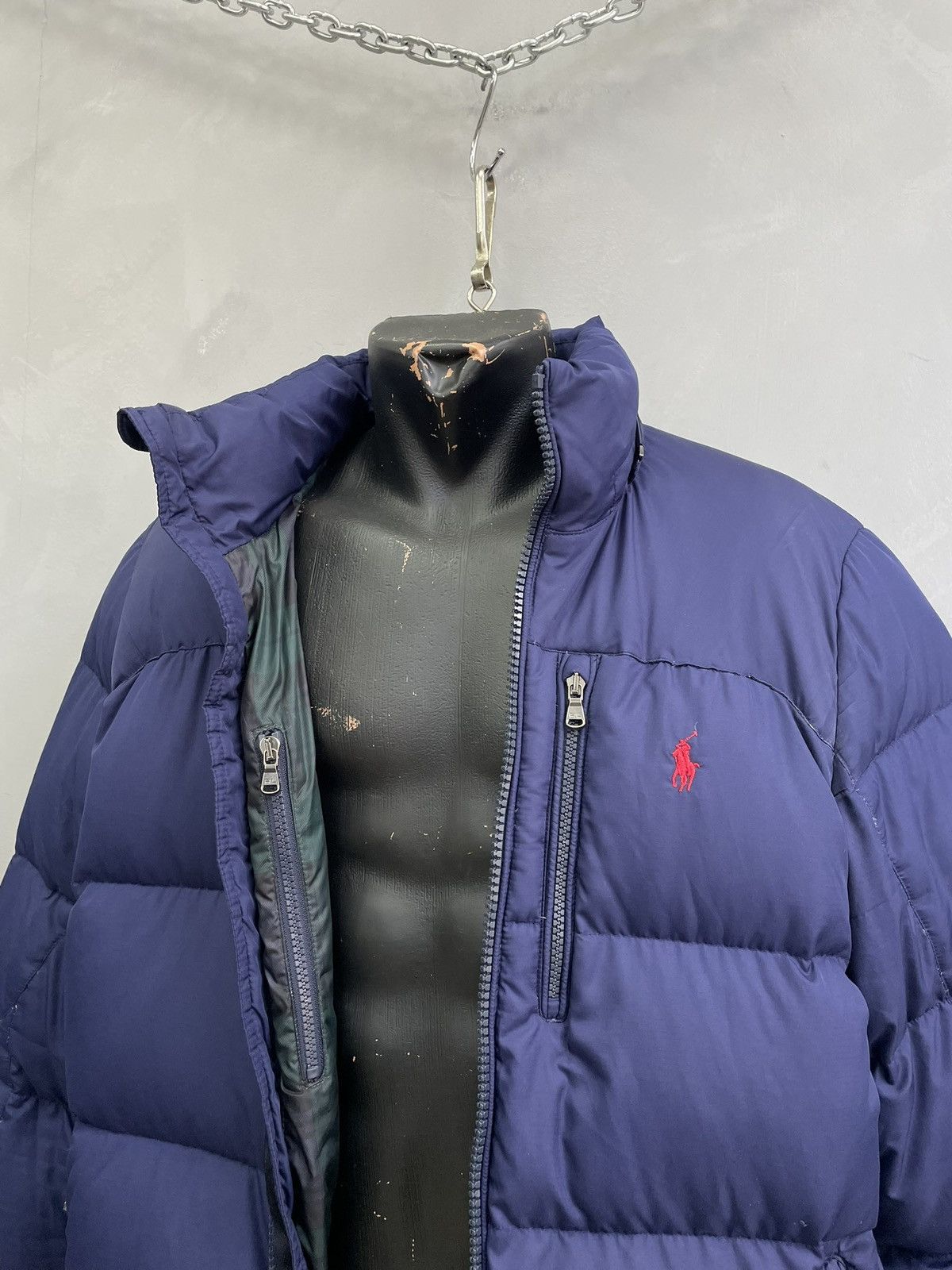 Polo Ralph Lauren Polo Ralph Lauren puffer jacket navy winter classic 00s Size US L / EU 52-54 / 3 - 13 Thumbnail