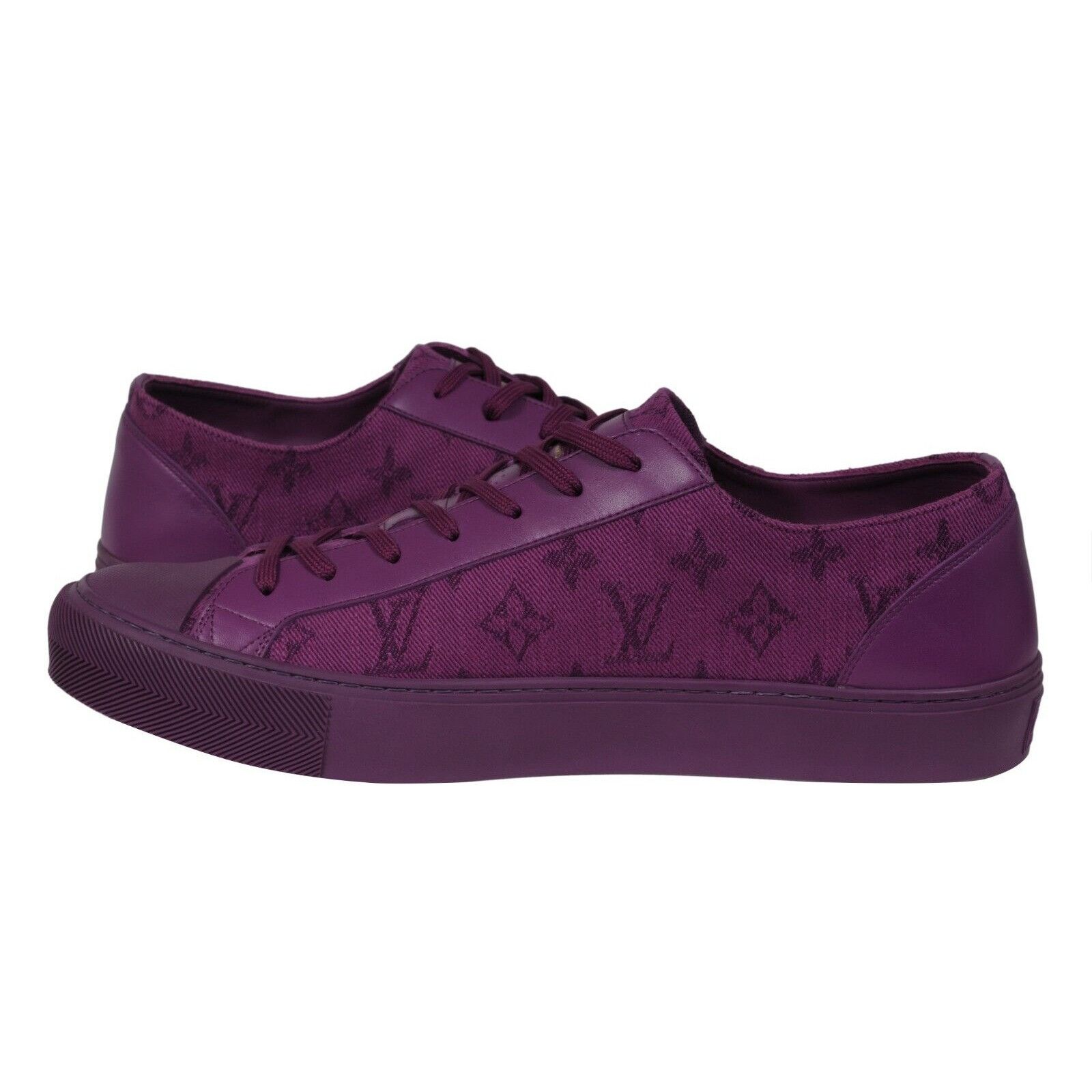 Louis Vuitton Tattoo Lv Logo Monogram Low Top Sneakers - 02449 Size US 9 / EU 42 - 9 Thumbnail