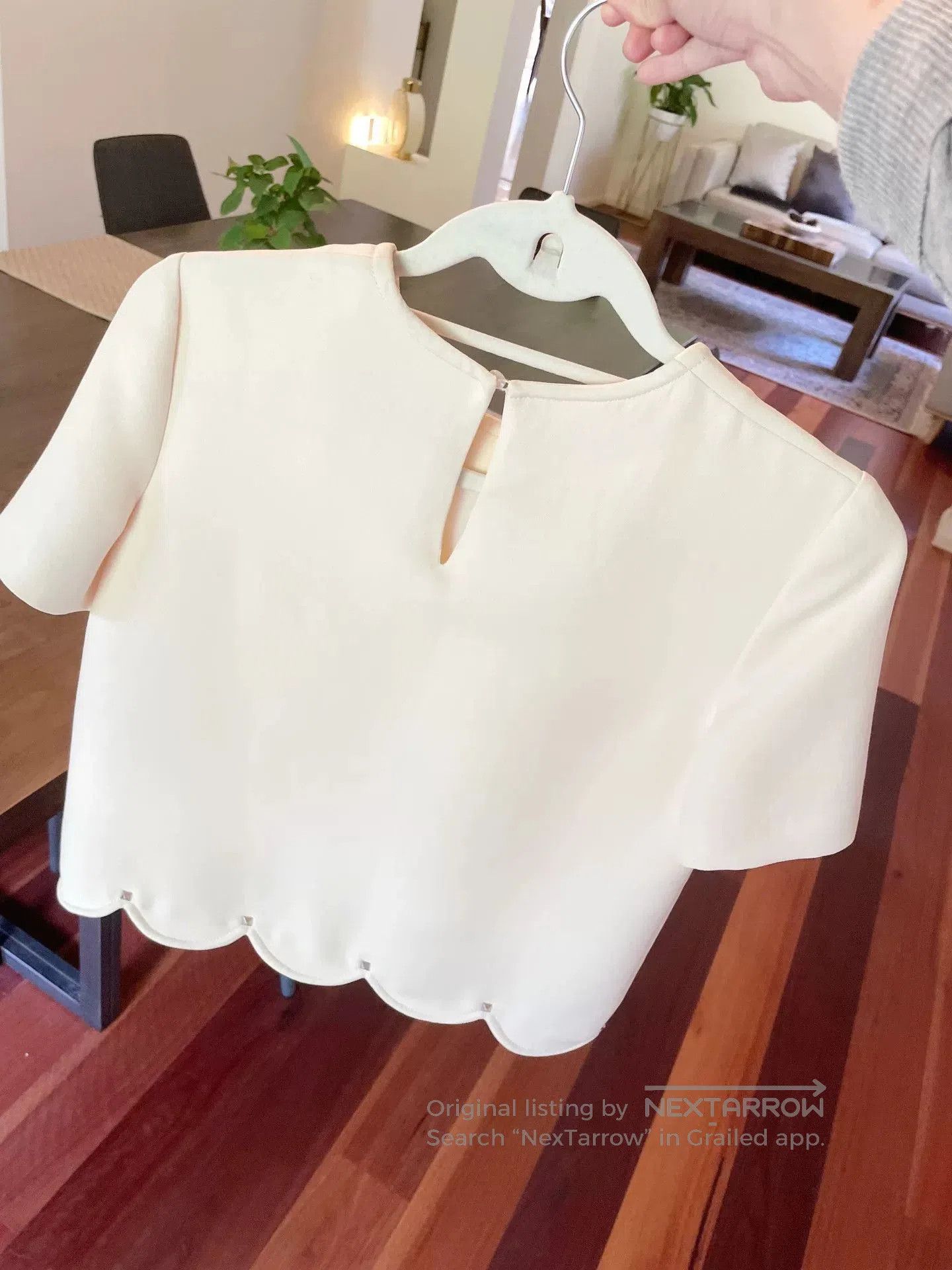 Valentino Valentino Silk Wool Studded Top. Size US XS / EU 42 / 0 - 2 Thumbnail