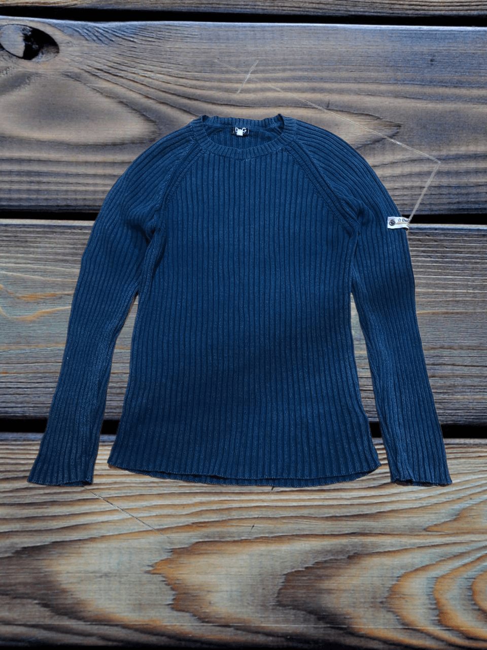 Dolce & Gabbana Vintage Dolce Gabbana Knit Crewneck Sweater Size US XL / EU 56 / 4 - 1 Thumbnail