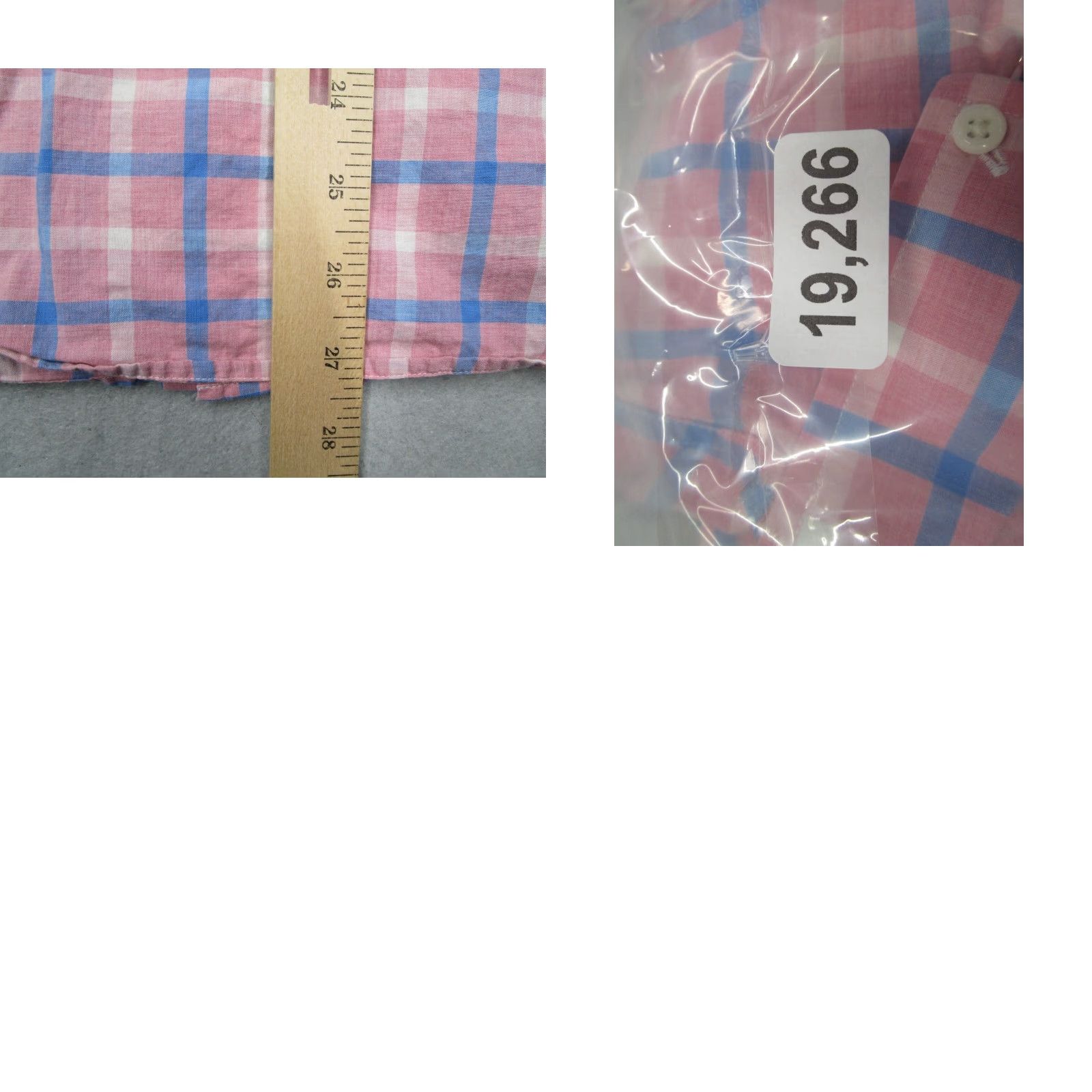johnnie-O VINTAGE Johnnie O Shirt Mens Medium Pink Check Button-Up Casual Beach Logo 2010s Size US M / EU 48-50 / 2 - 8 Thumbnail