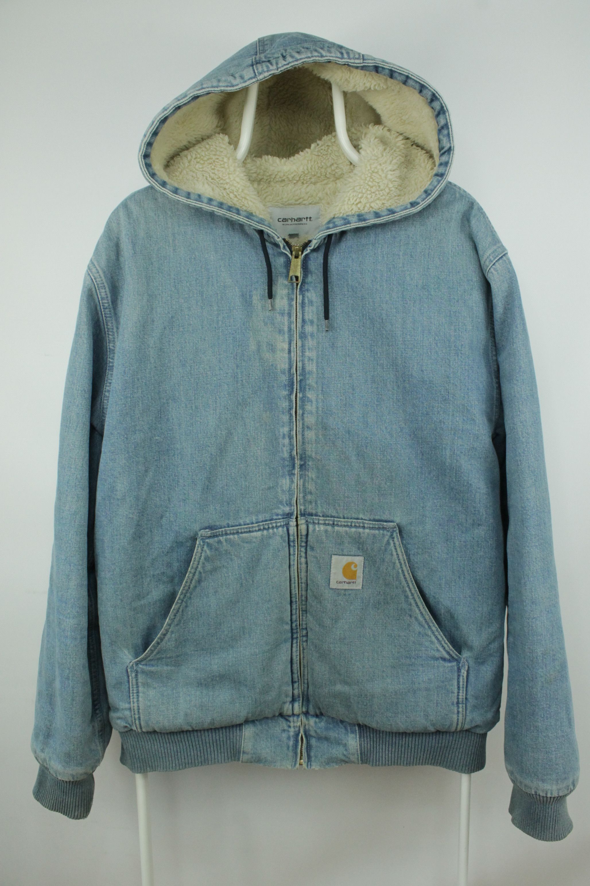 Carhartt Wip Carhartt WIP Active Denim Jacket Size US L / EU 52-54 / 3 - 1 Thumbnail