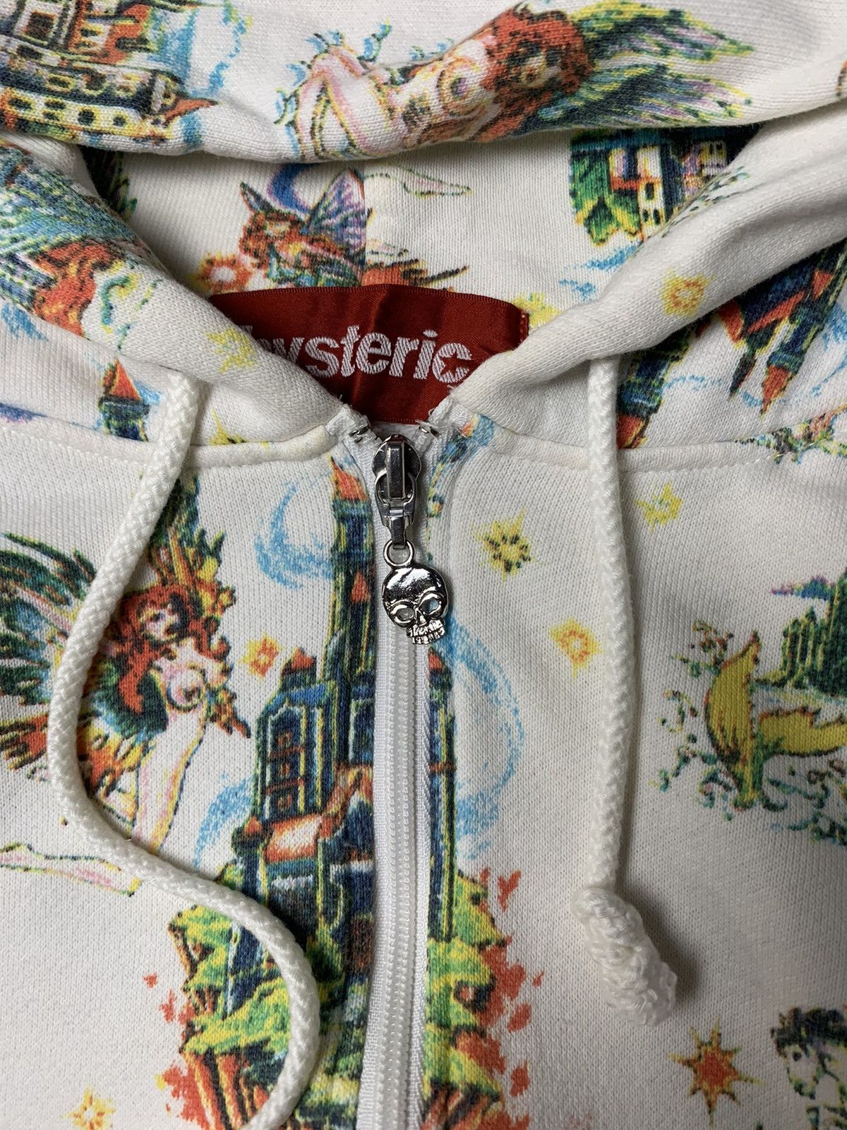 Hysteric Glamour 2000s Hysteric Glamour Nude Mermaid & Fairy Long Zip Hoodie Size US S / EU 44-46 / 1 - 6 Thumbnail