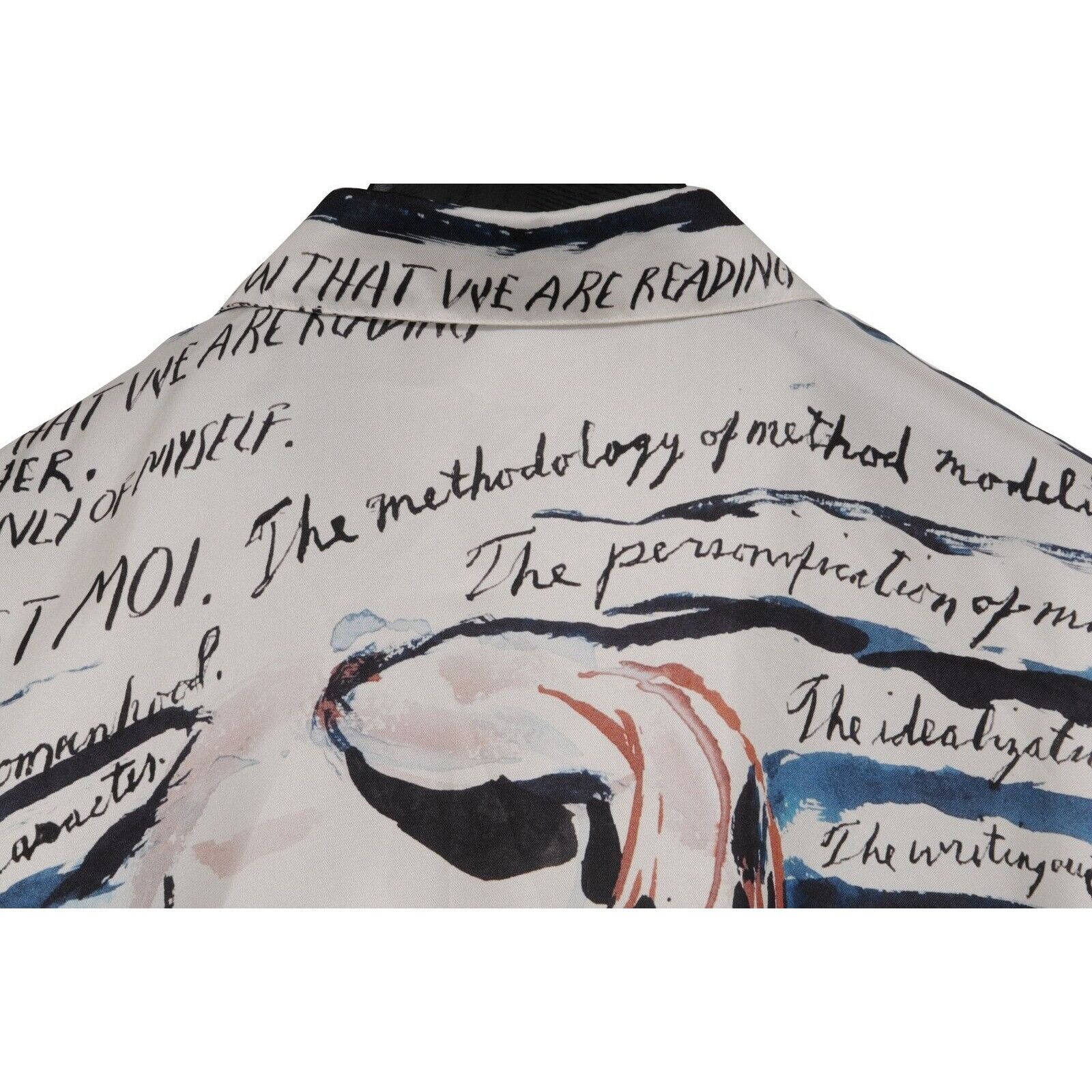 Dior Raymond Pettibon Mona Lisa Bowling Shirt IT 41 Size US M / EU 48-50 / 2 - 7 Thumbnail