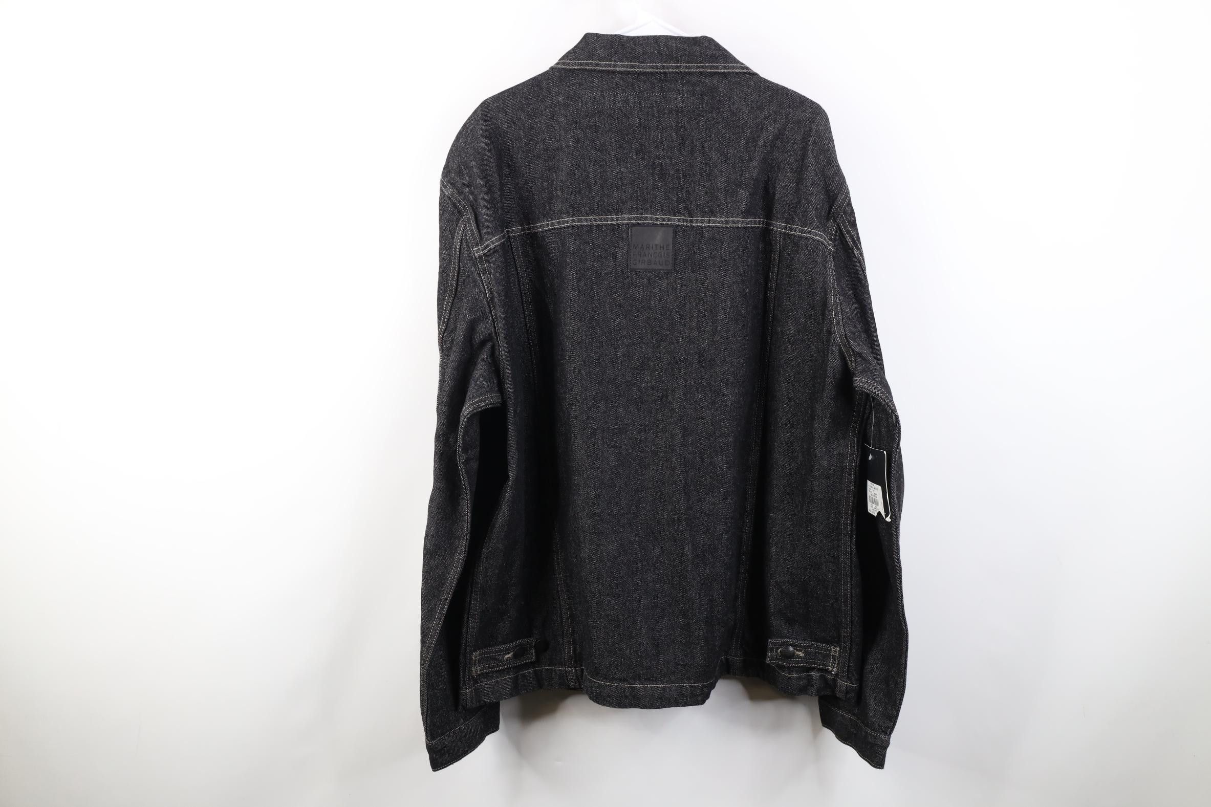 Marithe + Francois Girbaud Deadstock Vintage 90s Marithe Francois Girbaud Jacket Black Size US XL / EU 56 / 4 - 14 Thumbnail