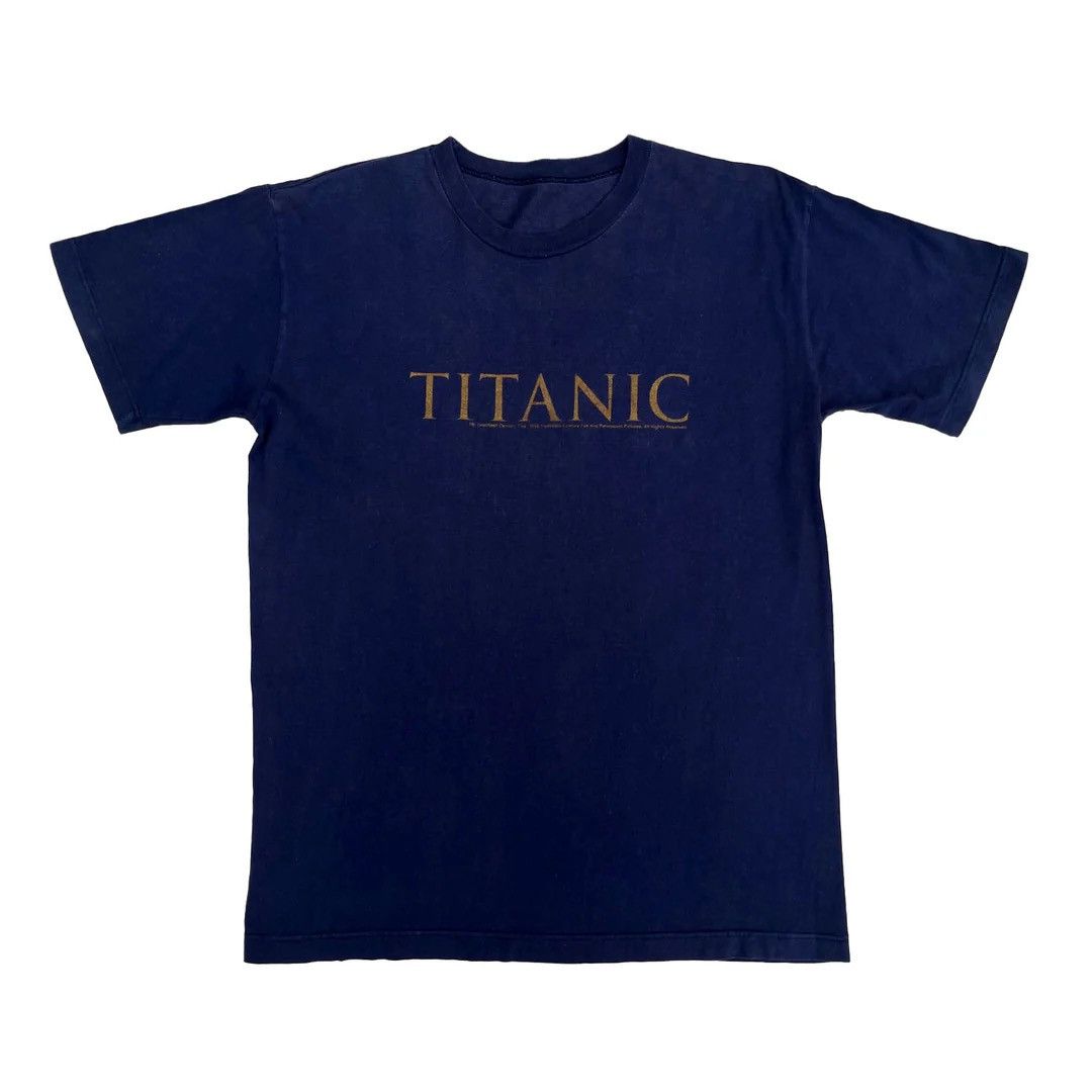 Vintage Titanic 1998 90s Vintage Movie Fox Logo Promo Rare T-Shirt Size US L / EU 52-54 / 3 - 1 Thumbnail