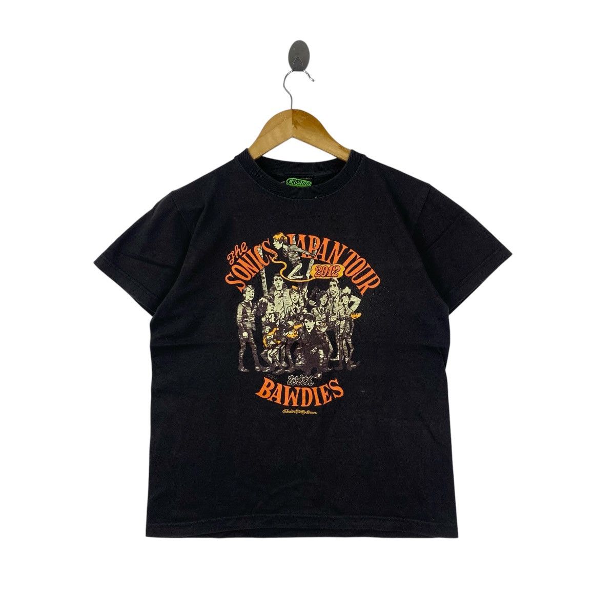 Band Tees Vintage Erostika The Sonics Tour T Shirt Small Black Size US S / EU 44-46 / 1 - 1 Thumbnail