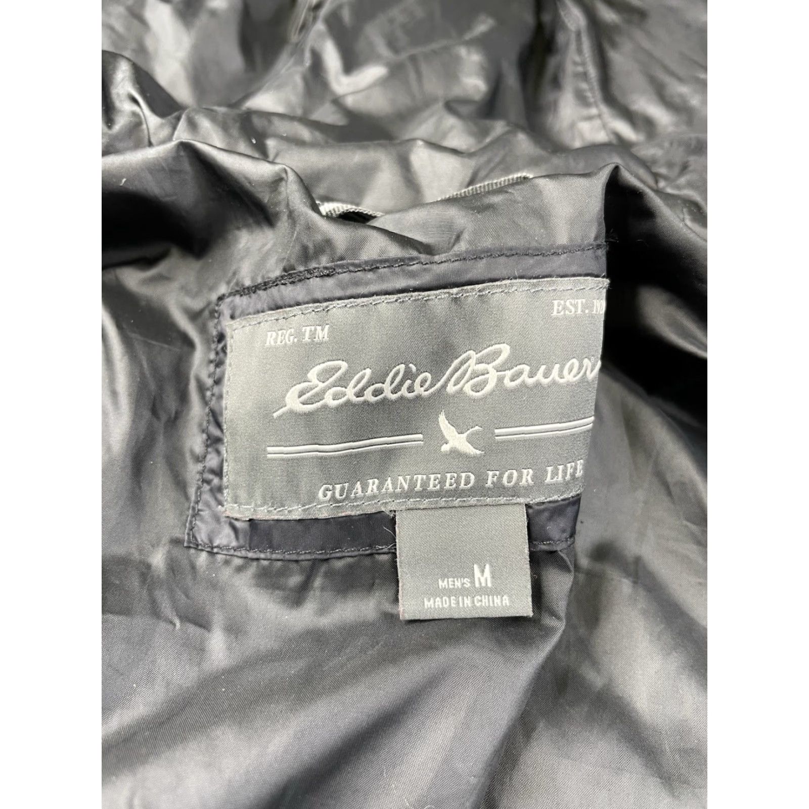 Eddie Bauer Eddie Bauer 550 Puffer Jacket Parka Jacket Mens Medium Black Lightweight Hooded Size M Black Outdoor (no rips or stains) Size US M / EU 48-50 / 2 - 5 Thumbnail