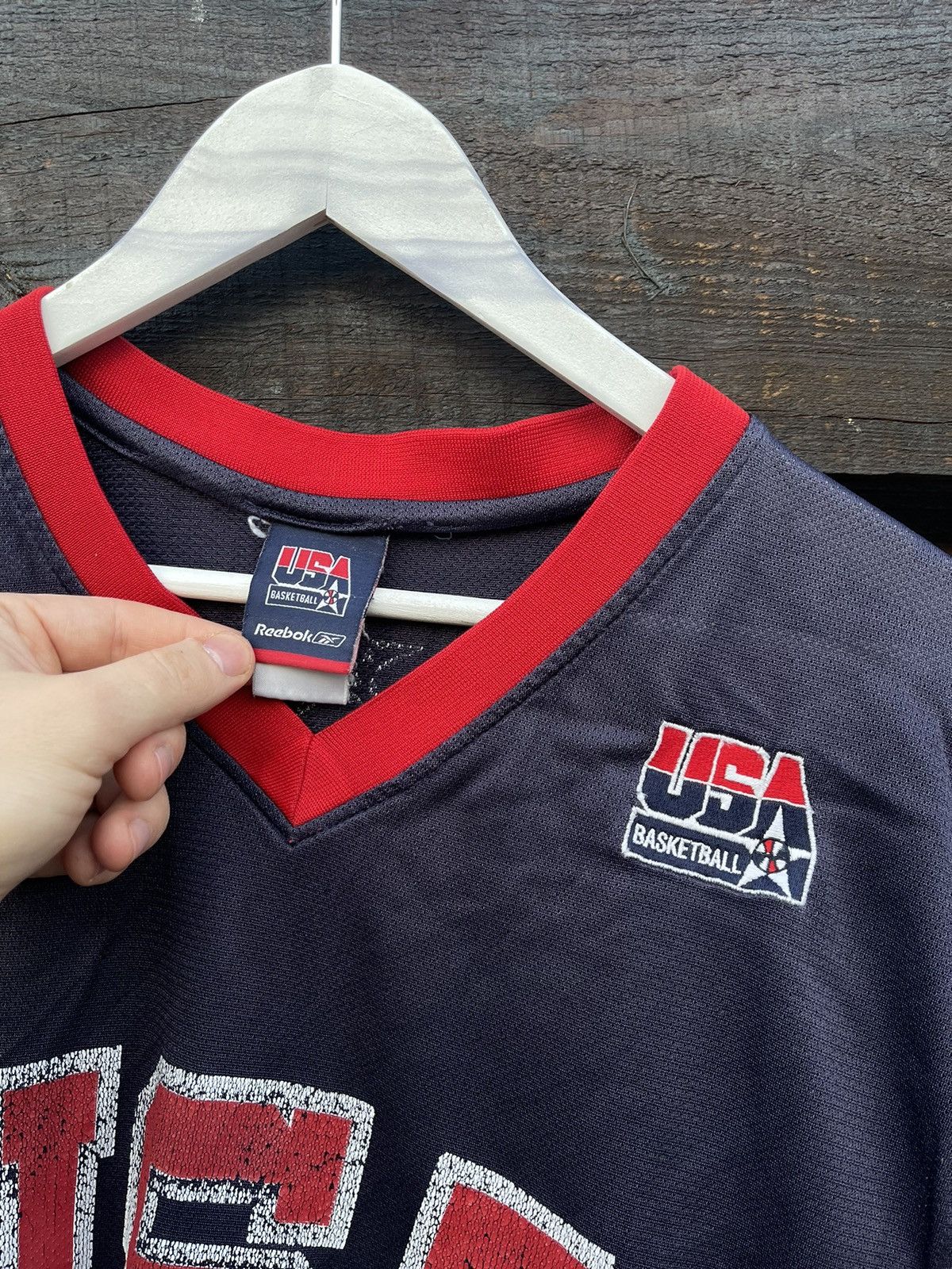 Reebok × Vintage 90’s Reebok USA #6 McGrady basketball jersey vintage Size US XL / EU 56 / 4 - 4 Thumbnail