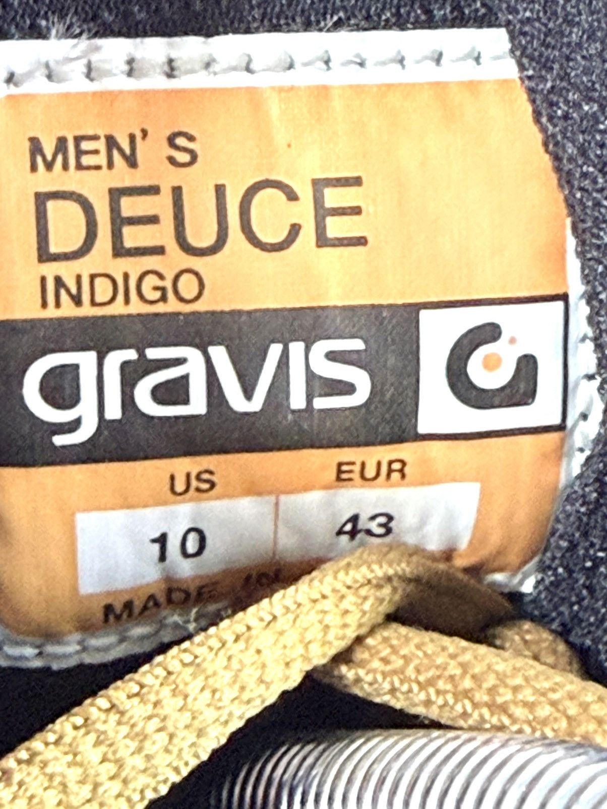 Gravis Gravis Footwear Deuce (Indigo) Size US 10 / EU 43 - 8 Thumbnail
